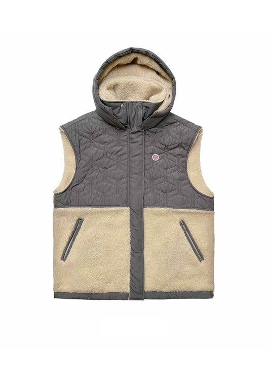 Veste sans manche grise GARY BAKER