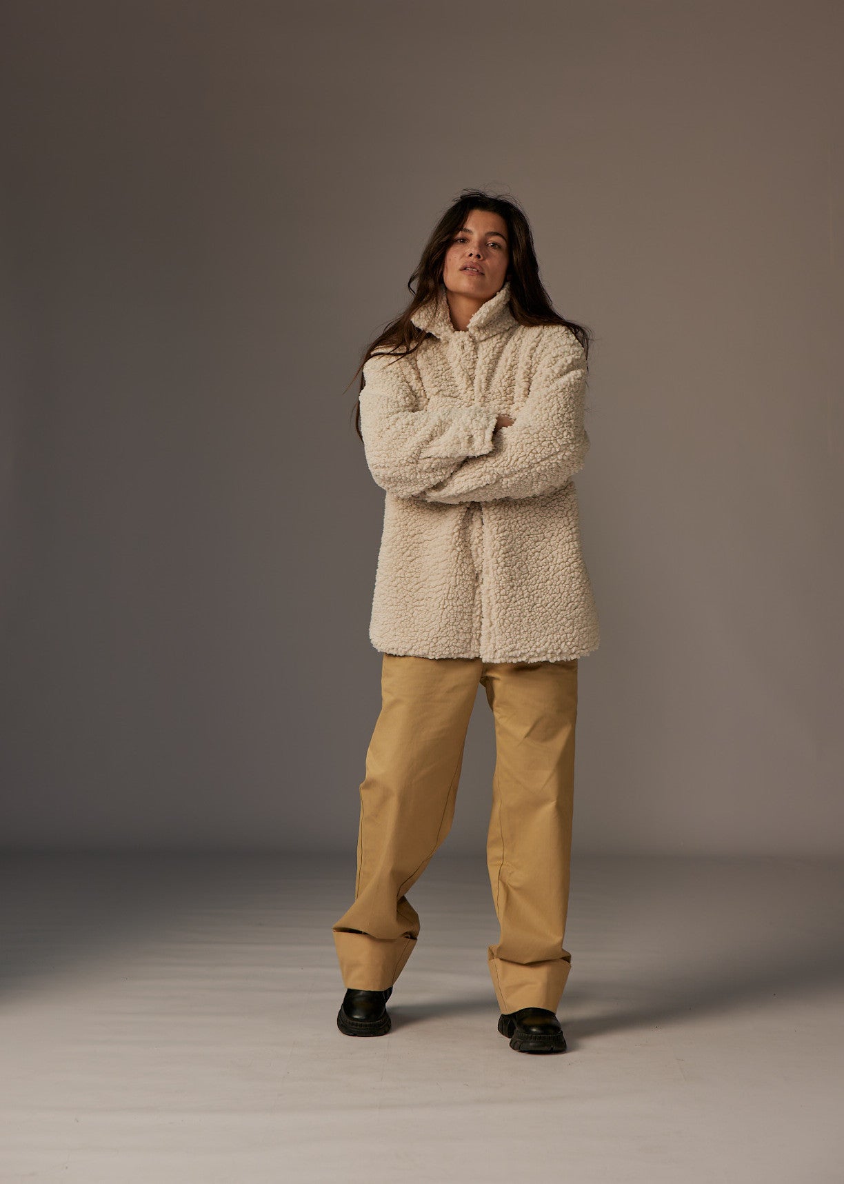 Veste beige ORWELL MATA