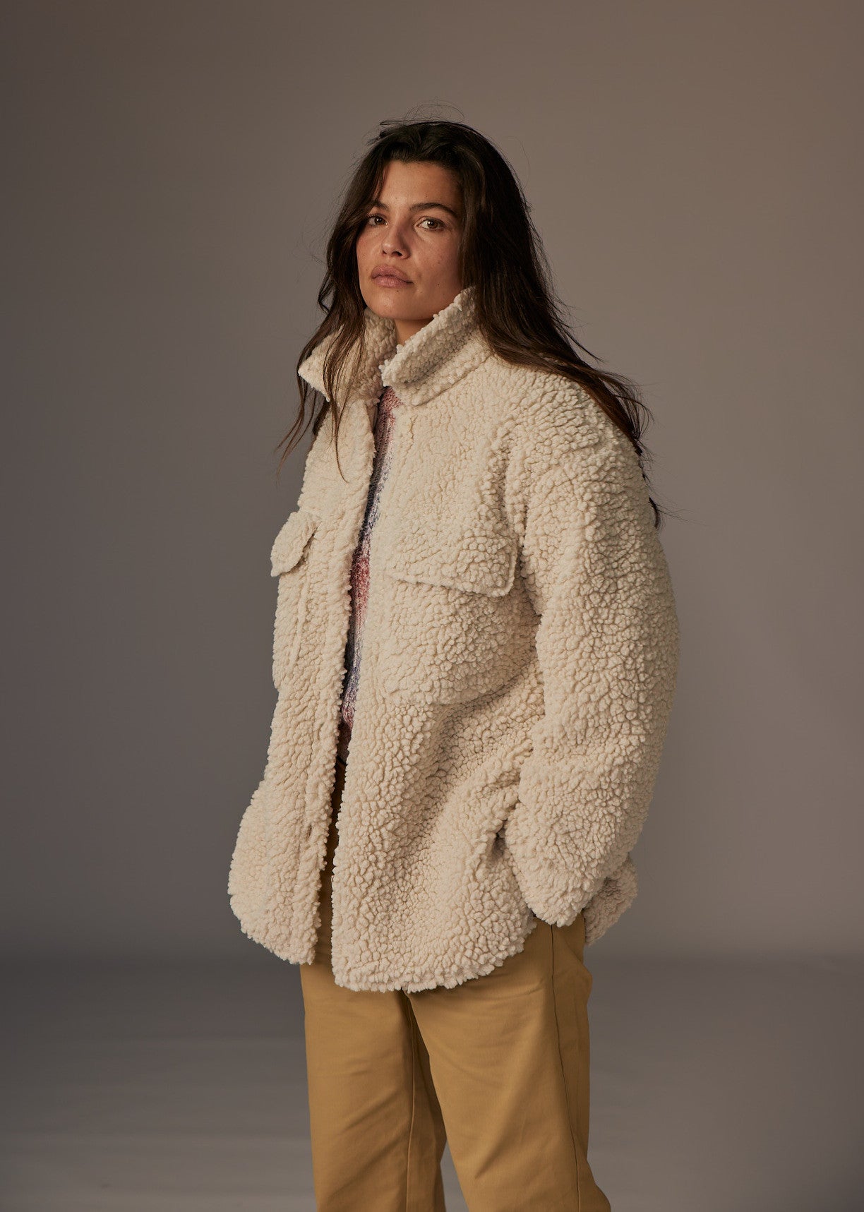 Veste beige ORWELL MATA