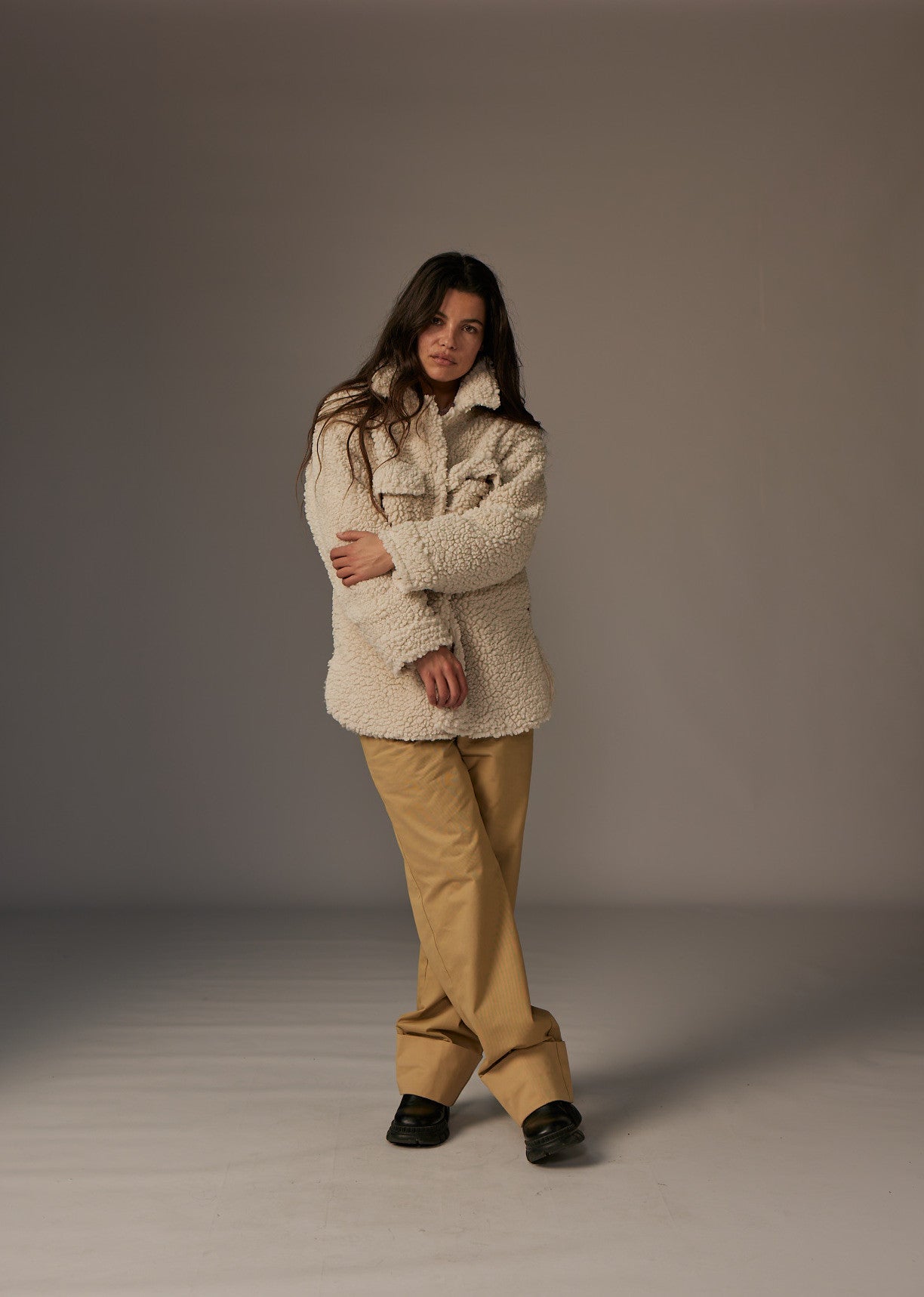 Veste beige ORWELL MATA