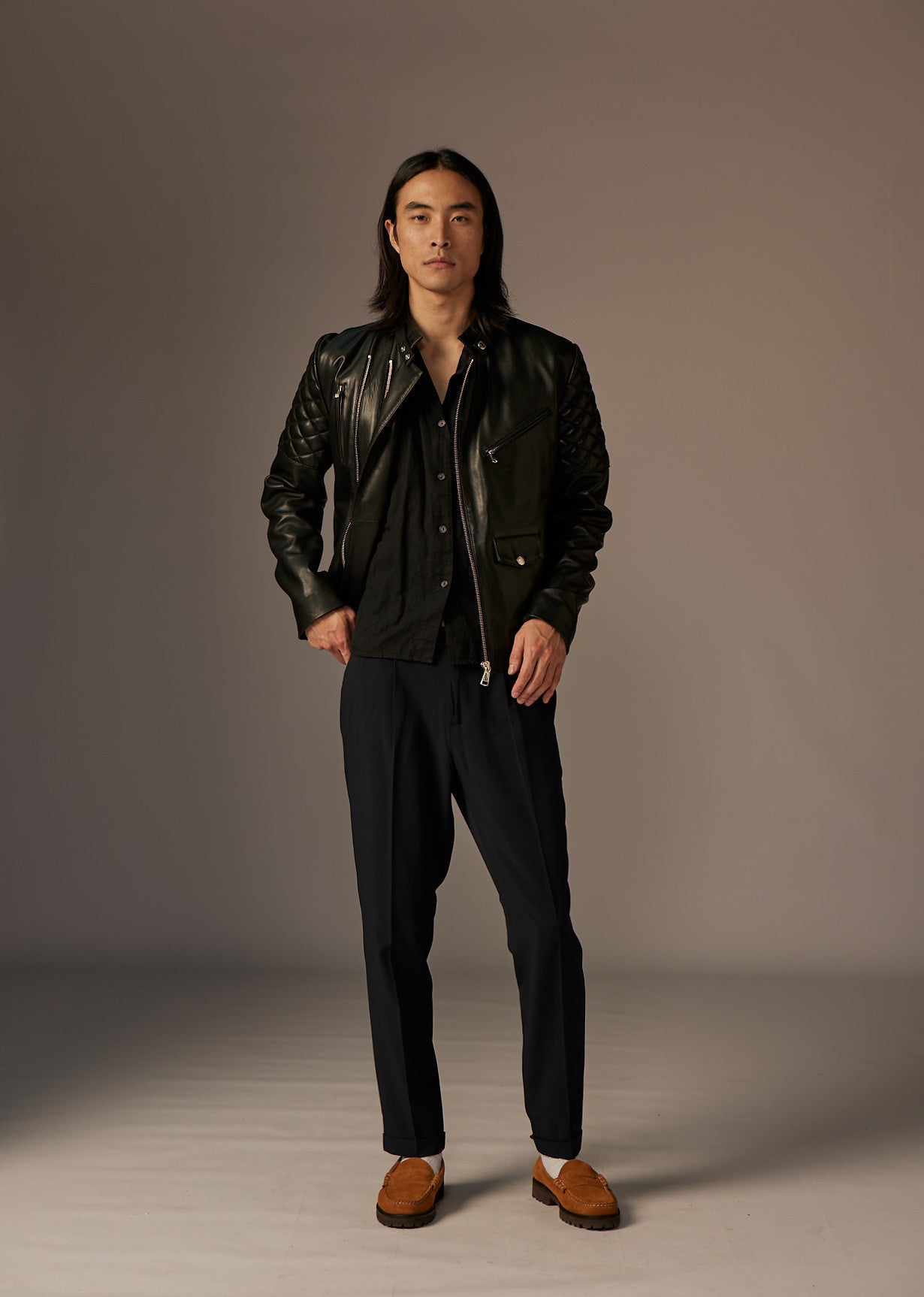 Cuir noir JAY SELECT
