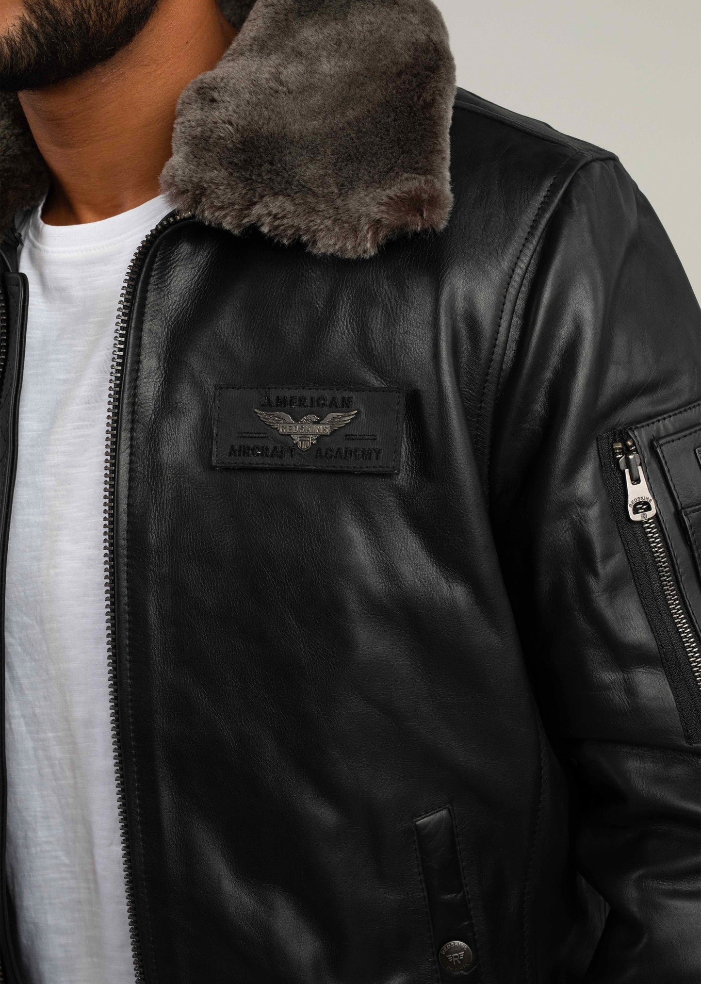 Cuir noir TEXACO FENDER