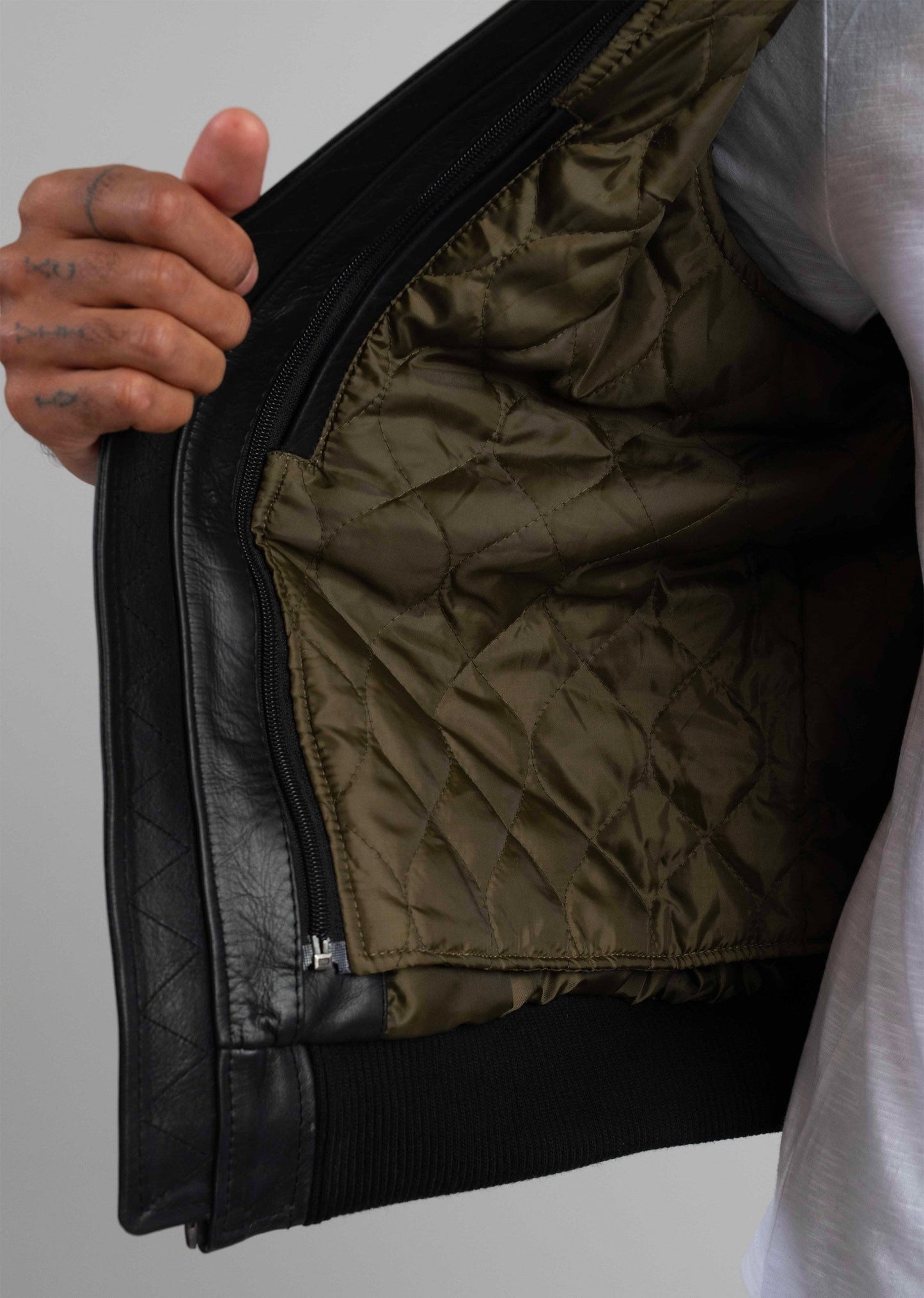 Cuir noir TEXACO FENDER