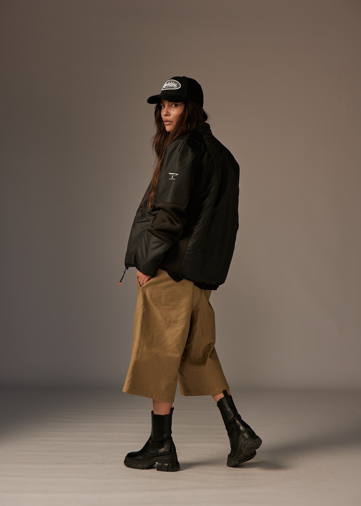 Veste noire EVAN SRACKS