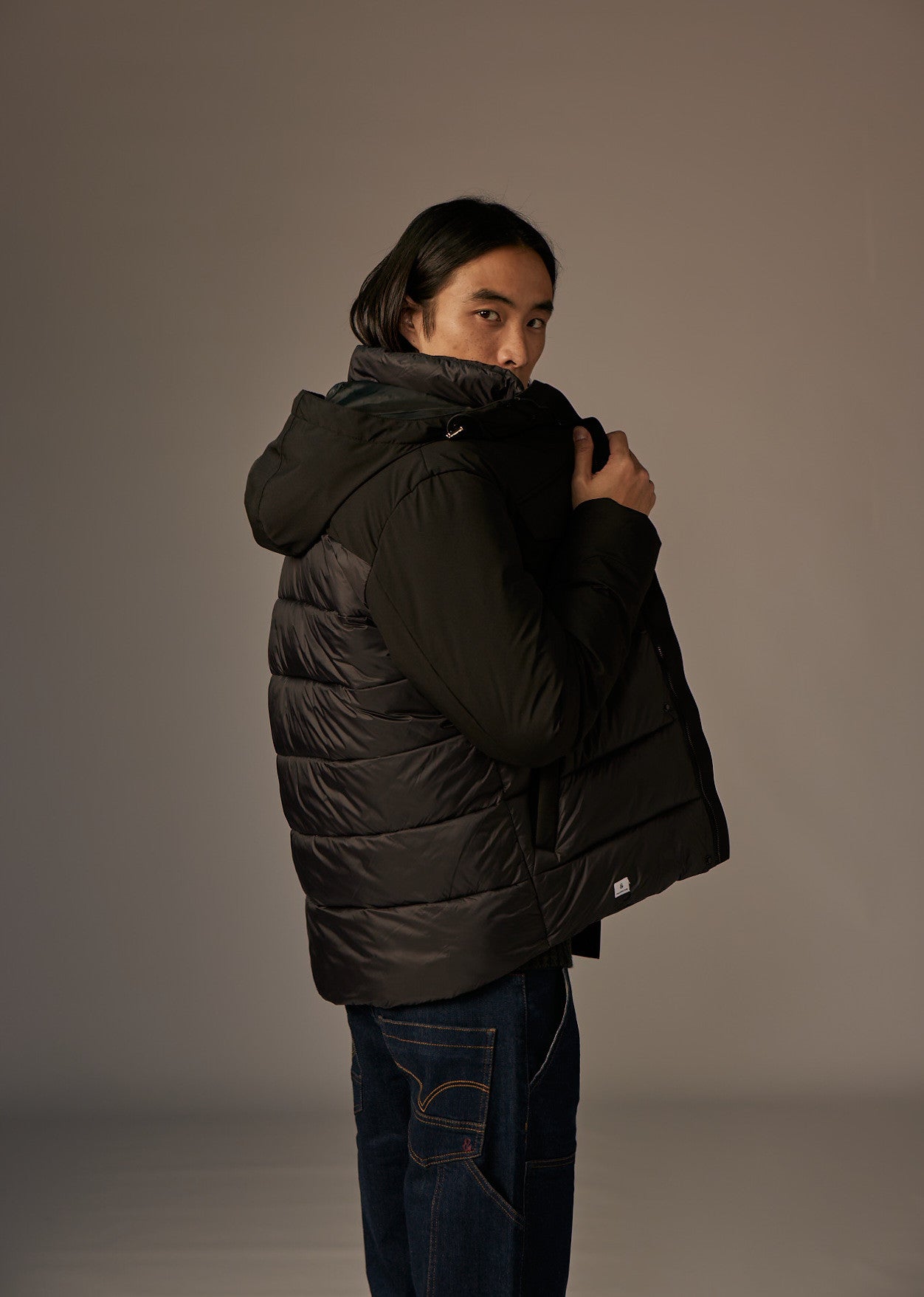 Parka noire ELIO STAYW