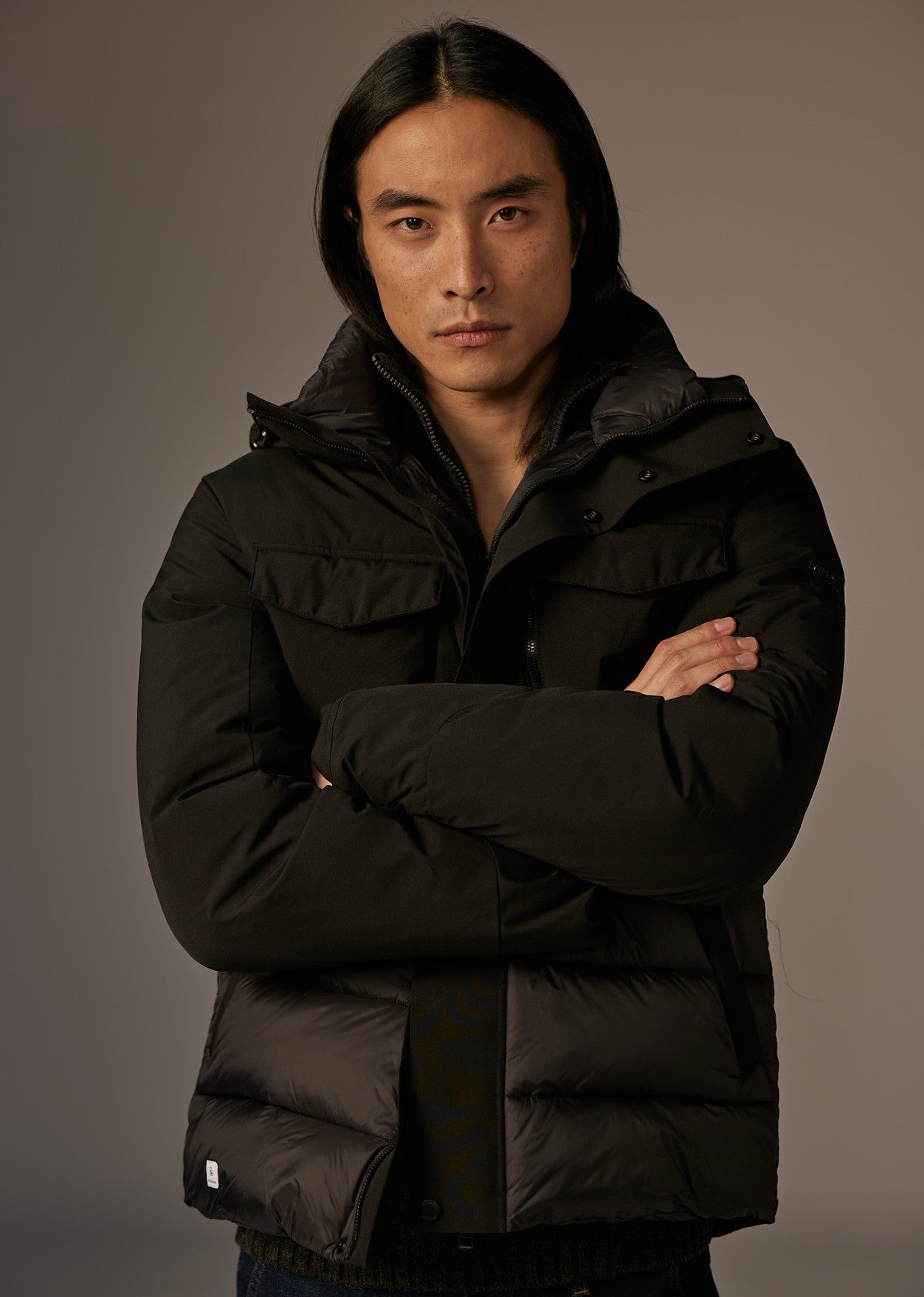Parka noire ELIO STAYW