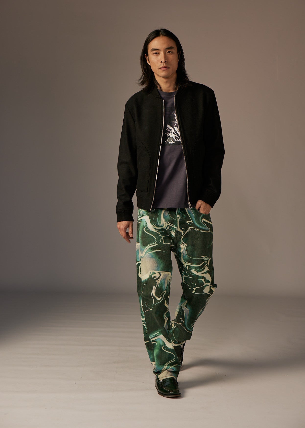 Blouson noir HELSINKY CHTEW