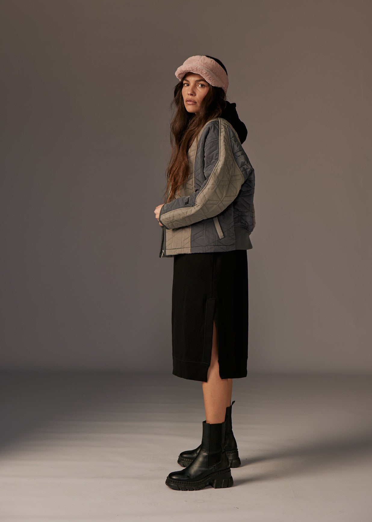 Bombers gris HOMERE OLYMPE