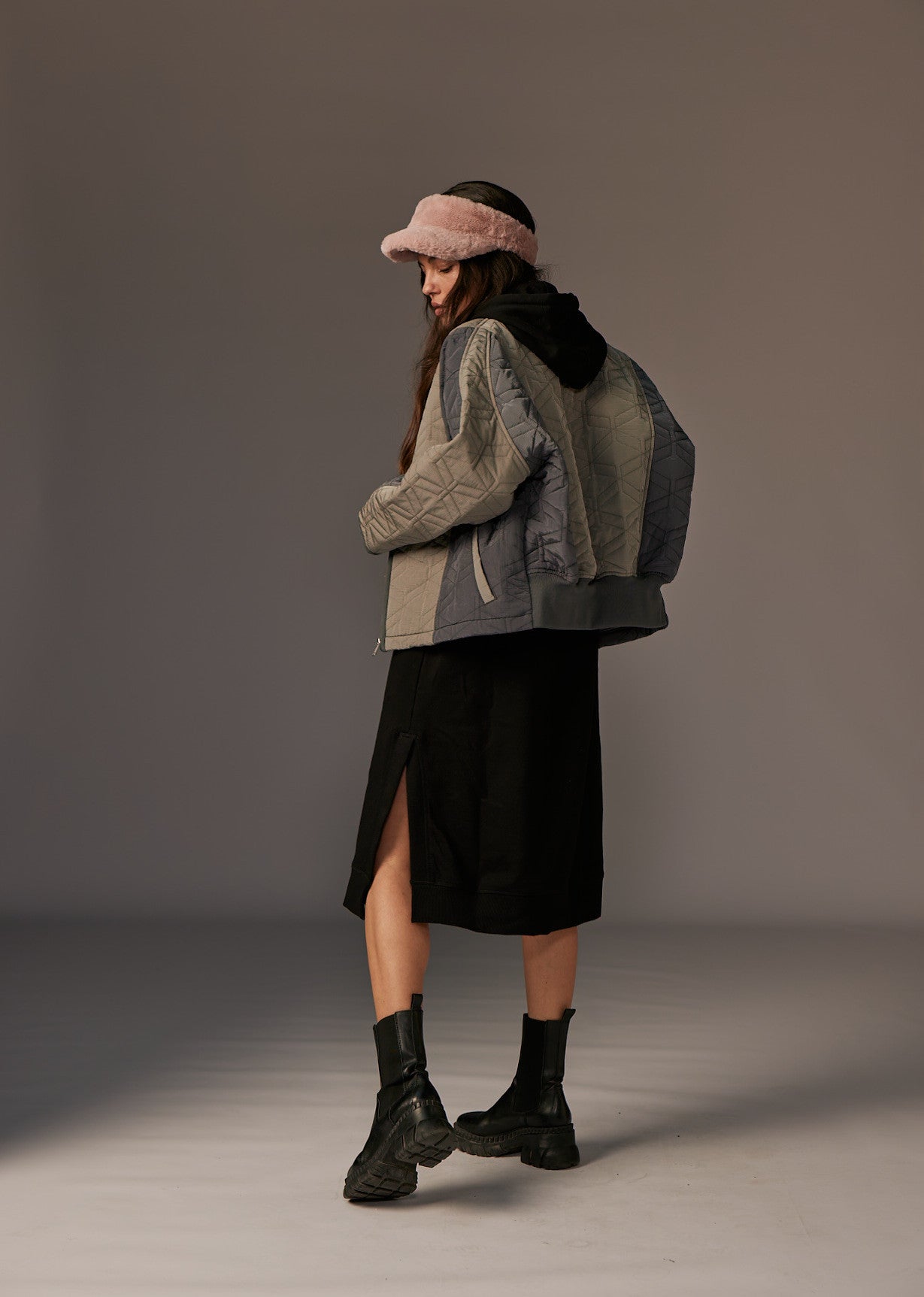Bombers gris HOMERE OLYMPE