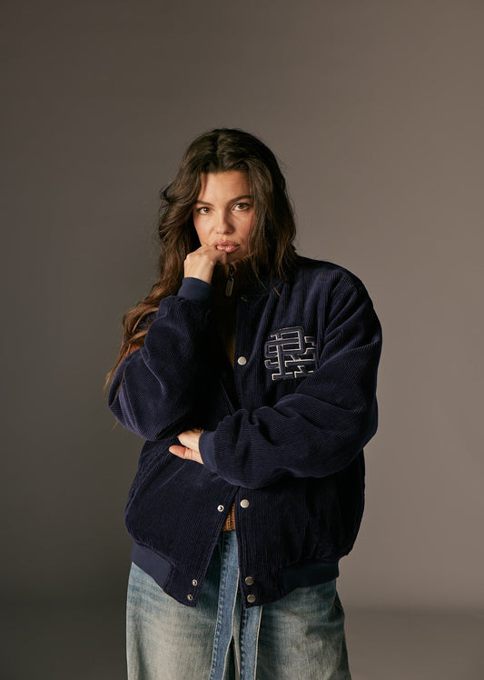 Blouson bleu marine HYDAE VLAB