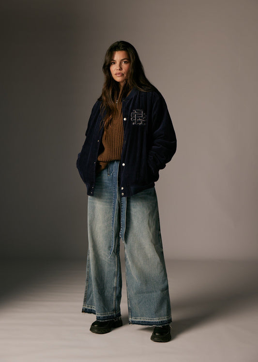 Blouson bleu marine HYDAE VLAB