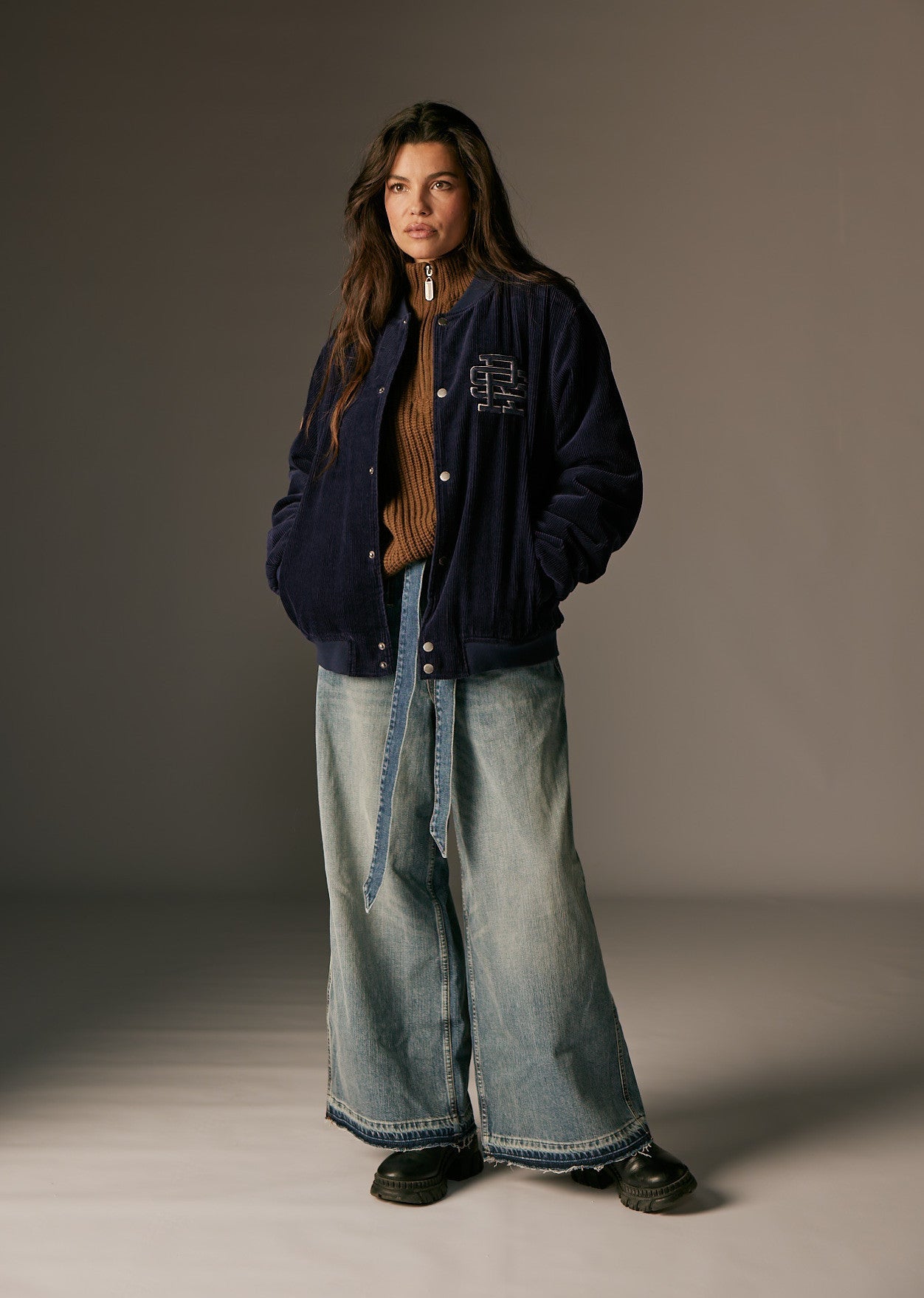 Blouson bleu marine HYDAE VLAB