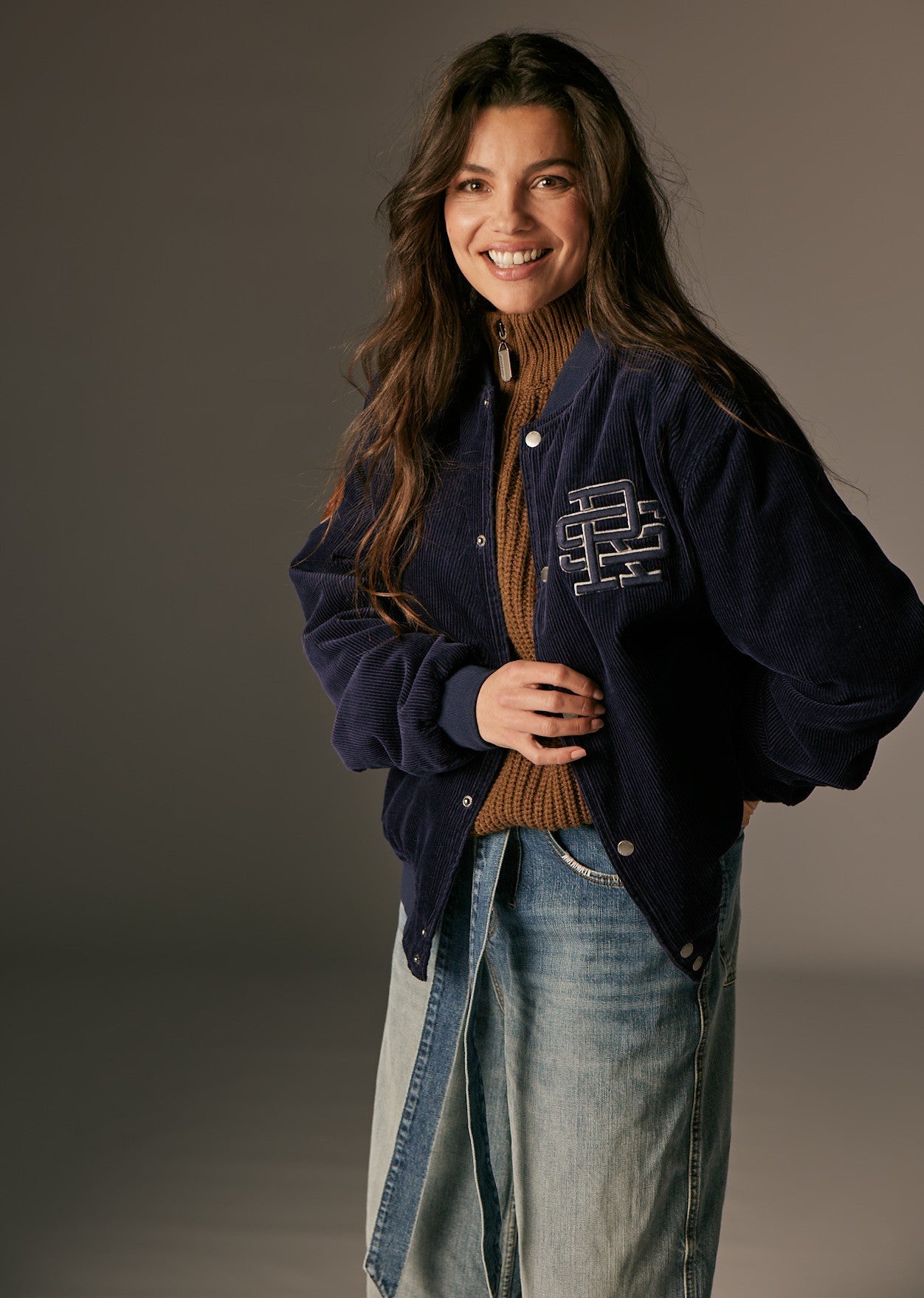 Blouson bleu marine HYDAE VLAB