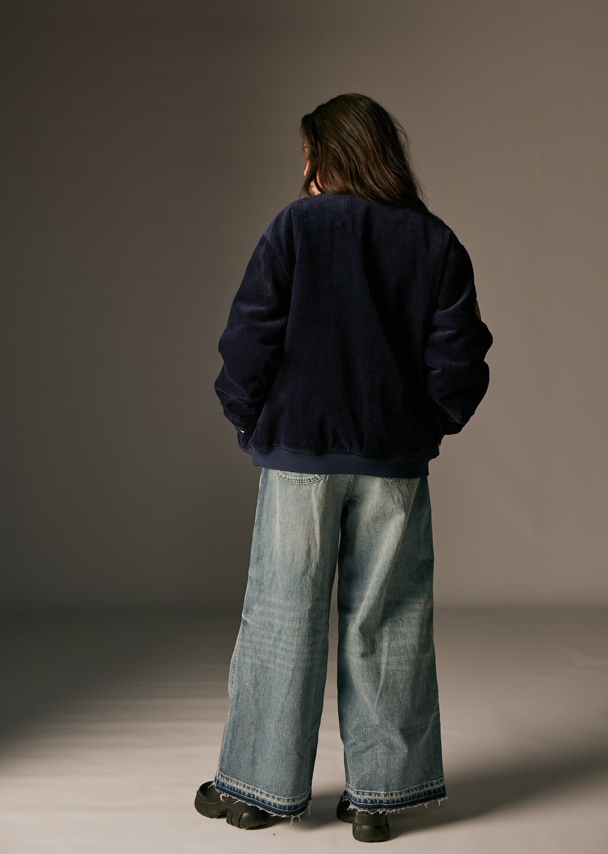 Blouson bleu marine HYDAE VLAB