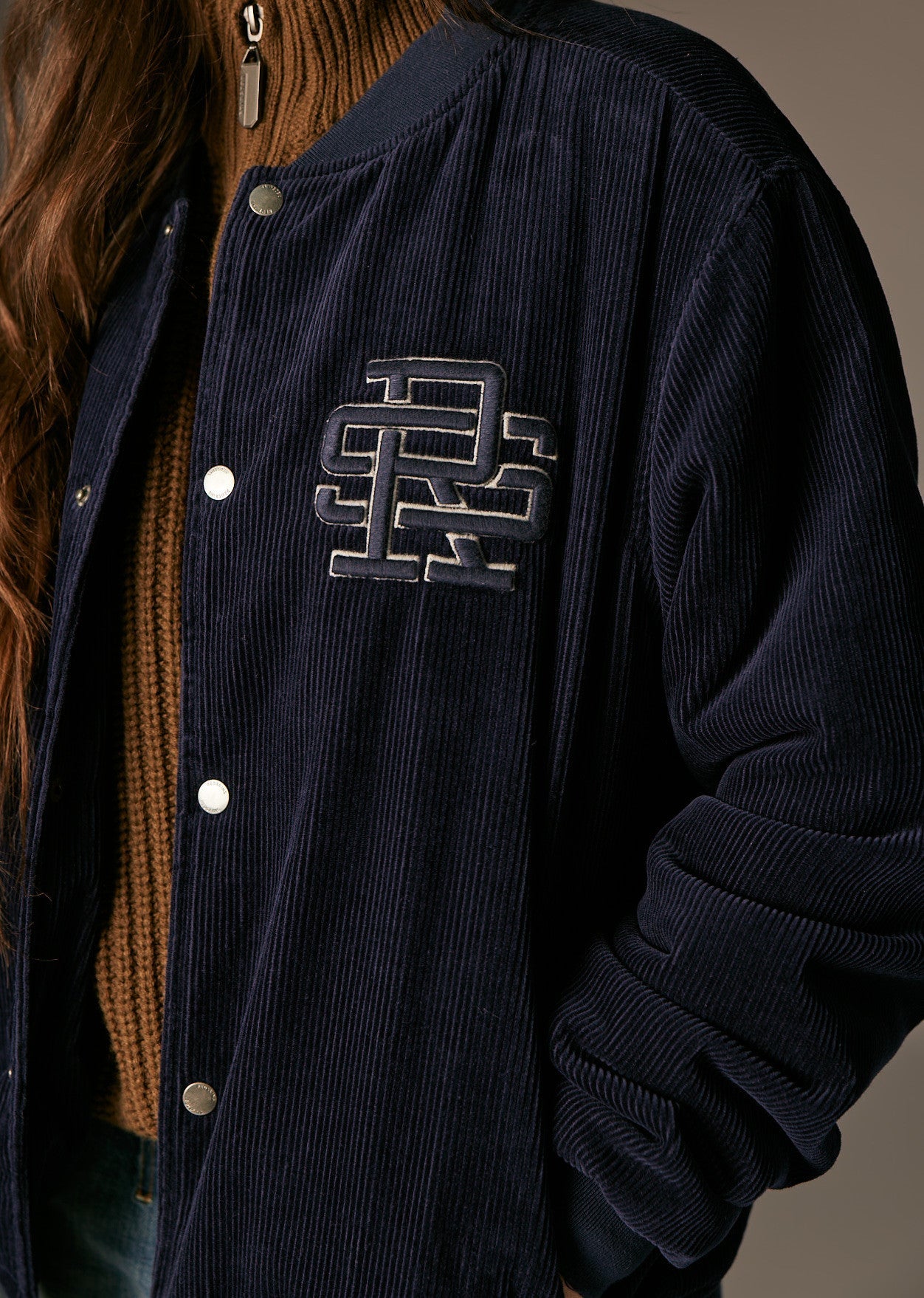 Blouson bleu marine HYDAE VLAB