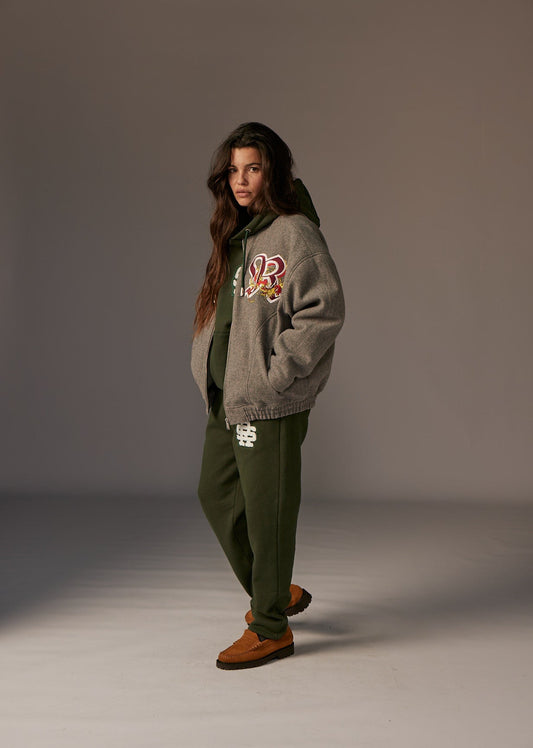 Bombers gris JANE LUCIE