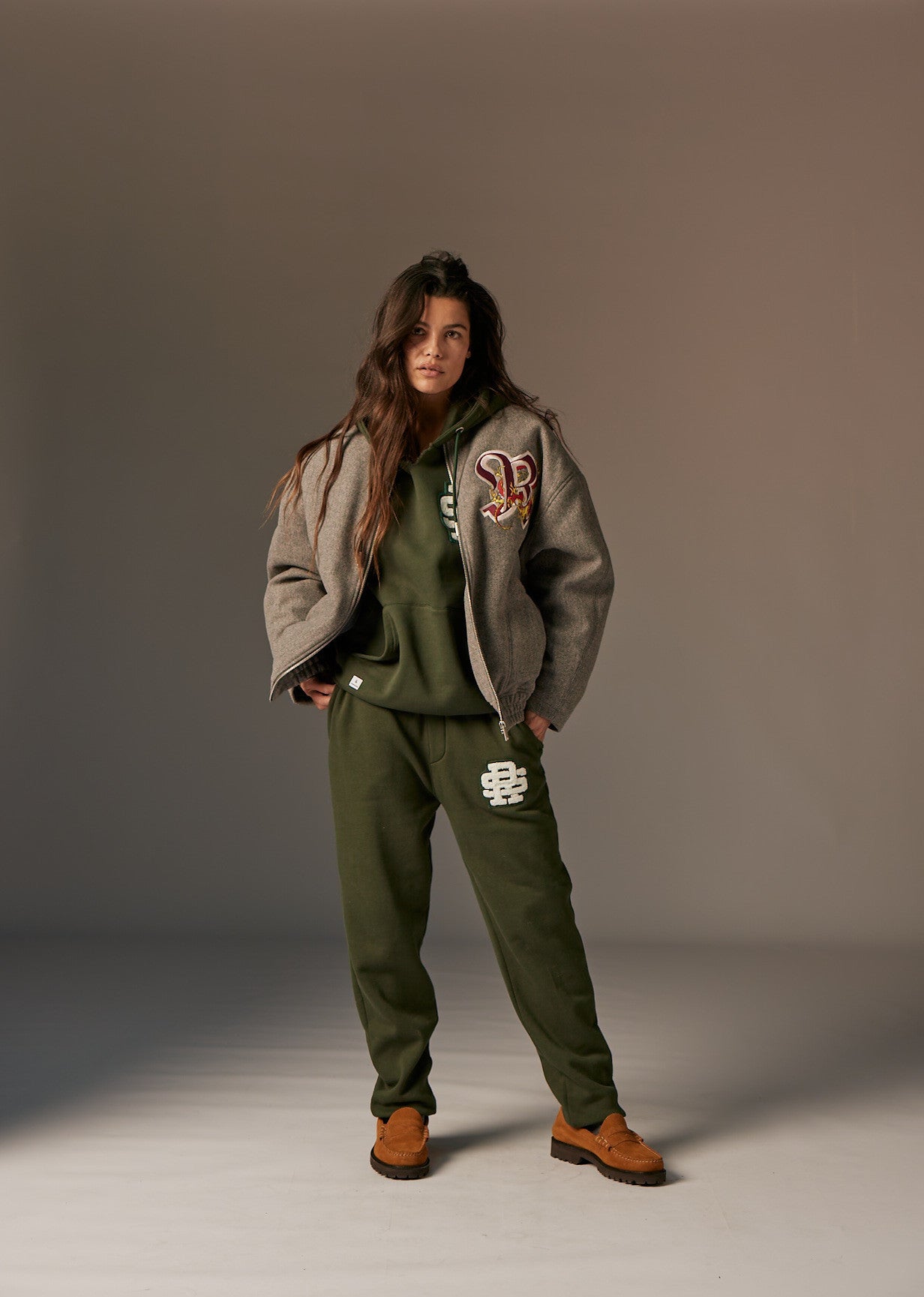 Bombers gris JANE LUCIE