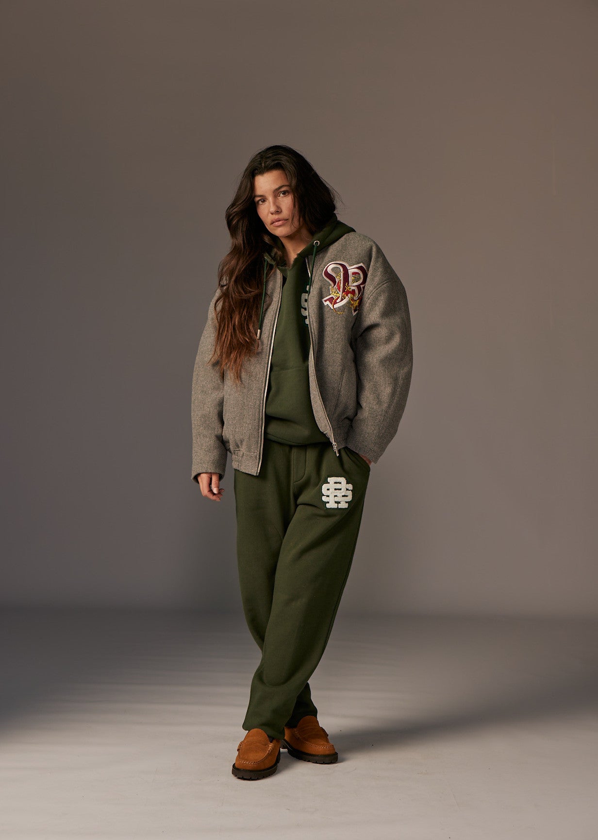 Bombers gris JANE LUCIE