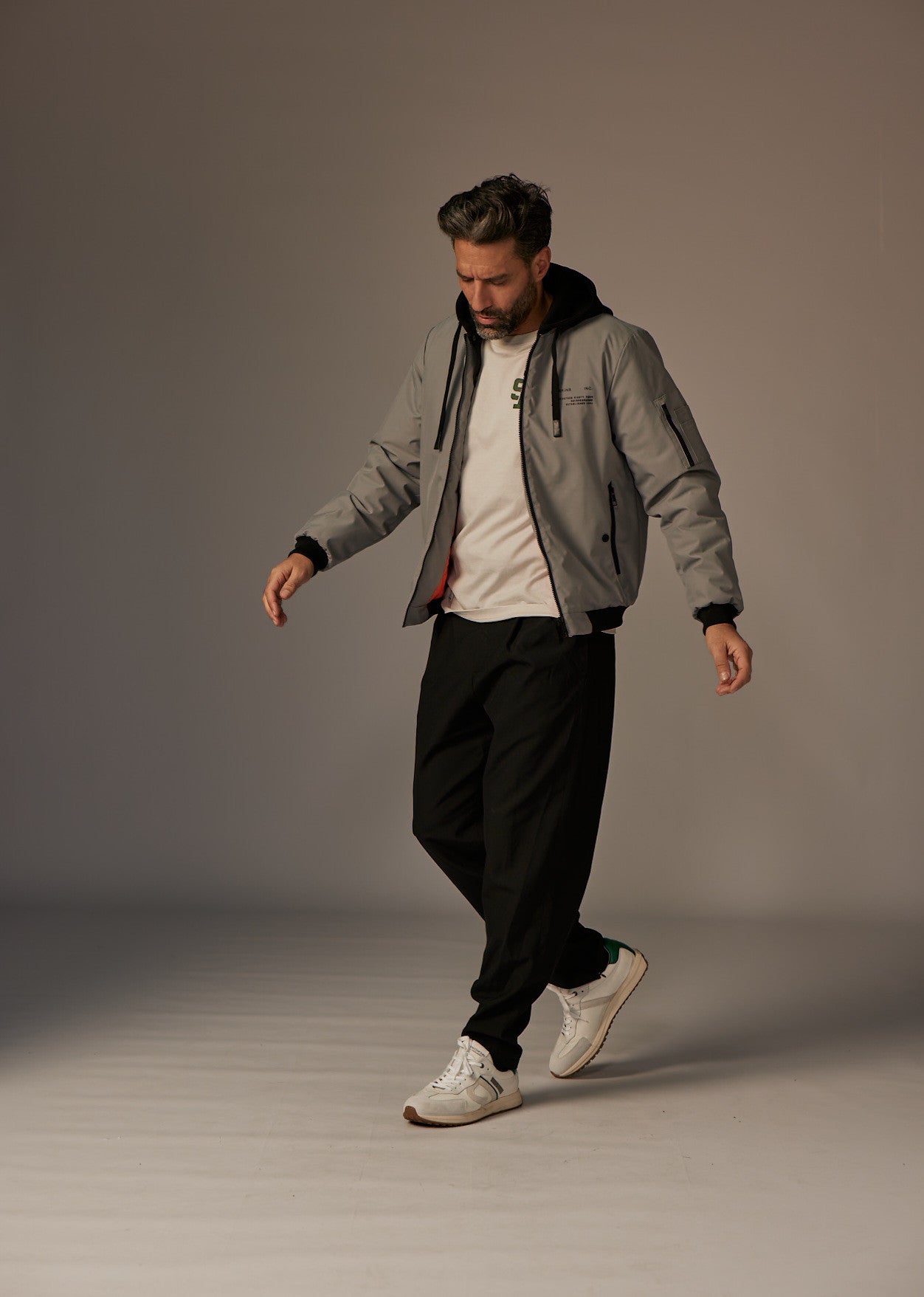 Veste grise NORMAN YOURK