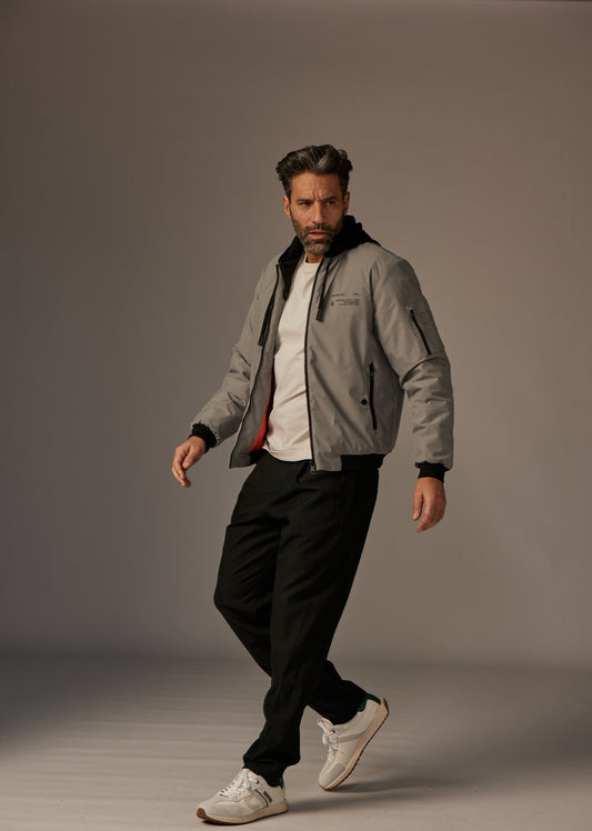Veste grise NORMAN YOURK