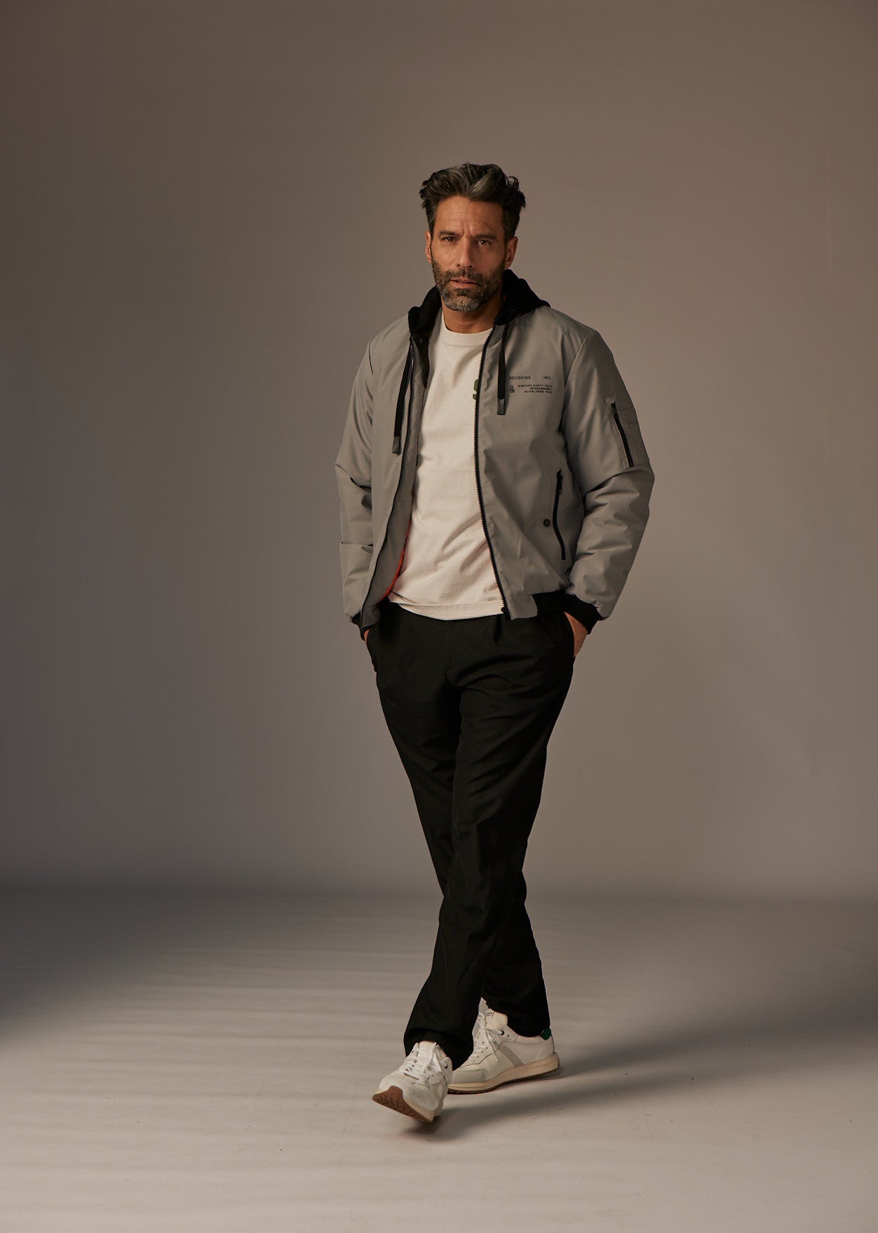 Veste grise NORMAN YOURK