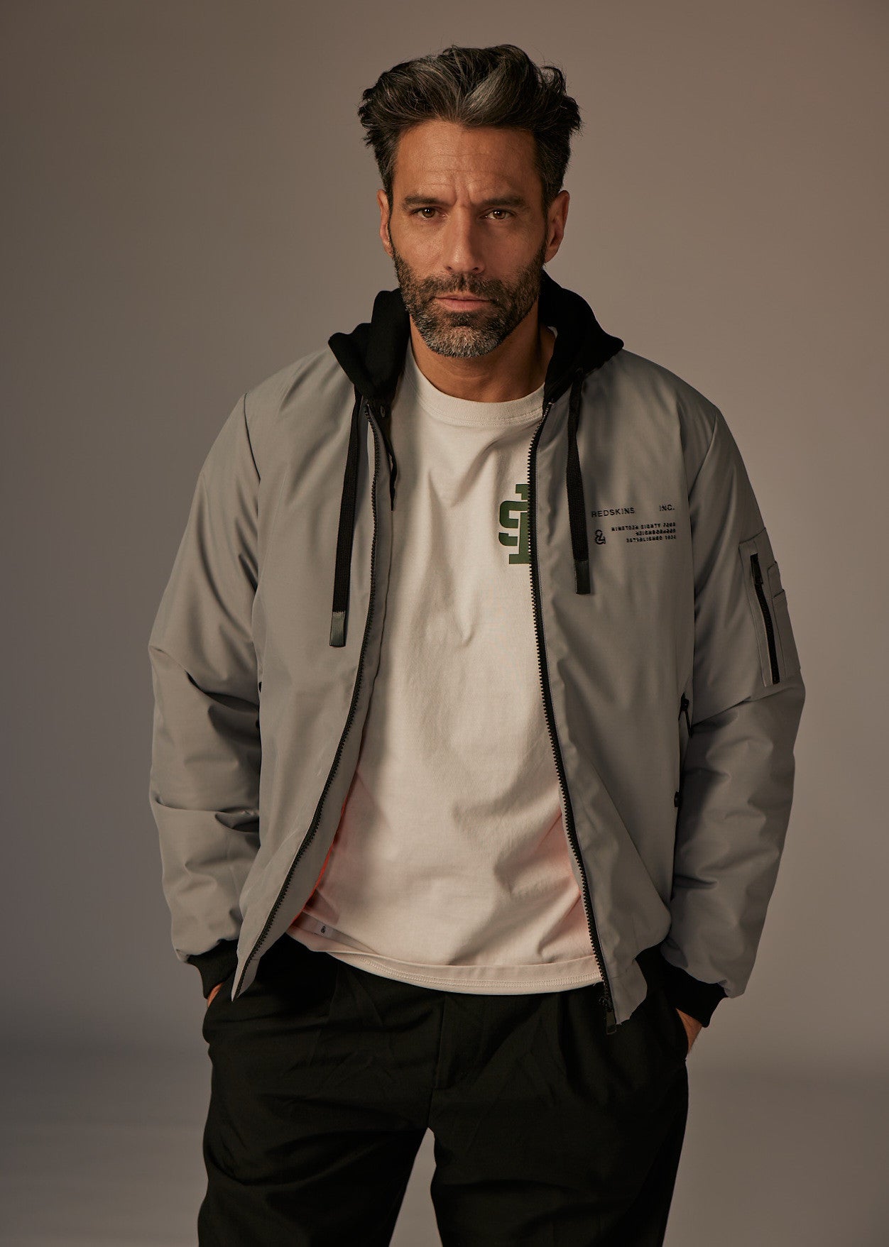 Veste grise NORMAN YOURK