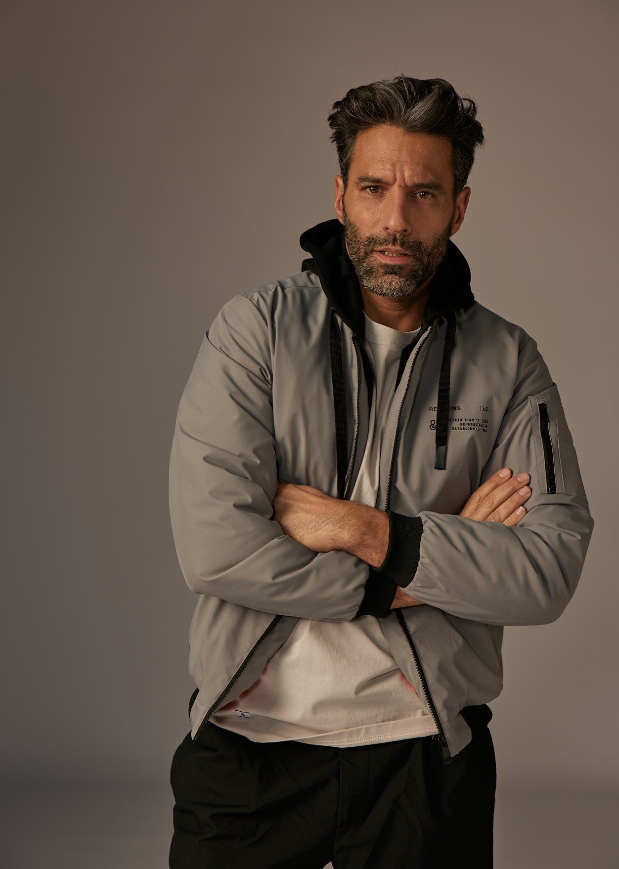 Veste grise NORMAN YOURK