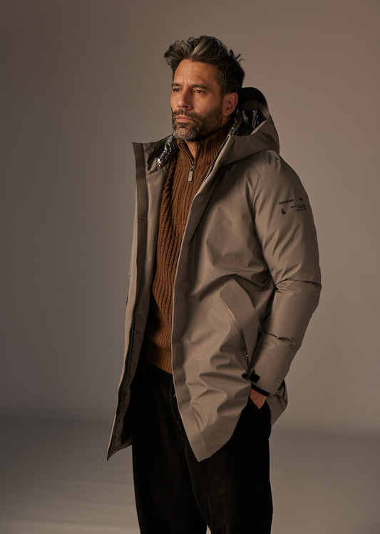 Parka grise RUSSEL STEON