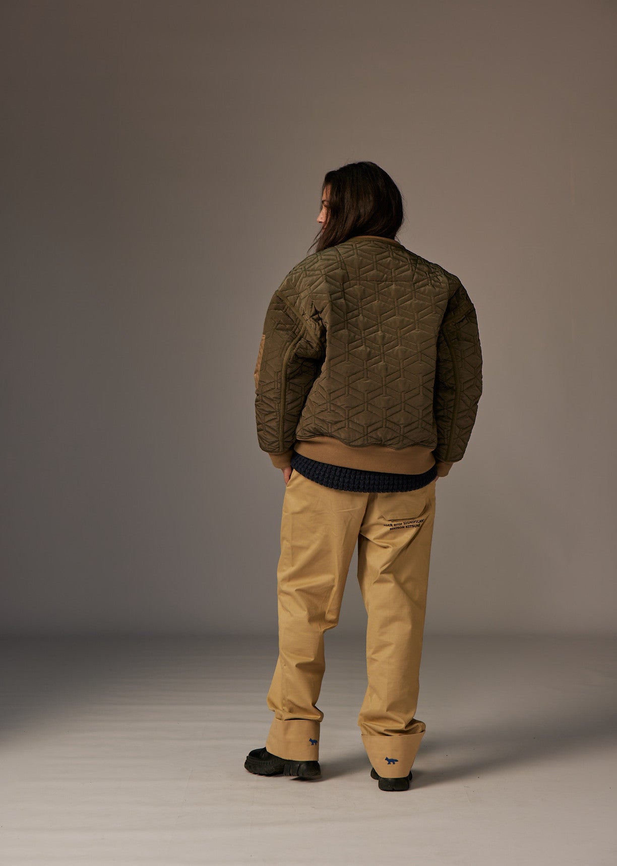Blouson vert SHAKES OLYMPE