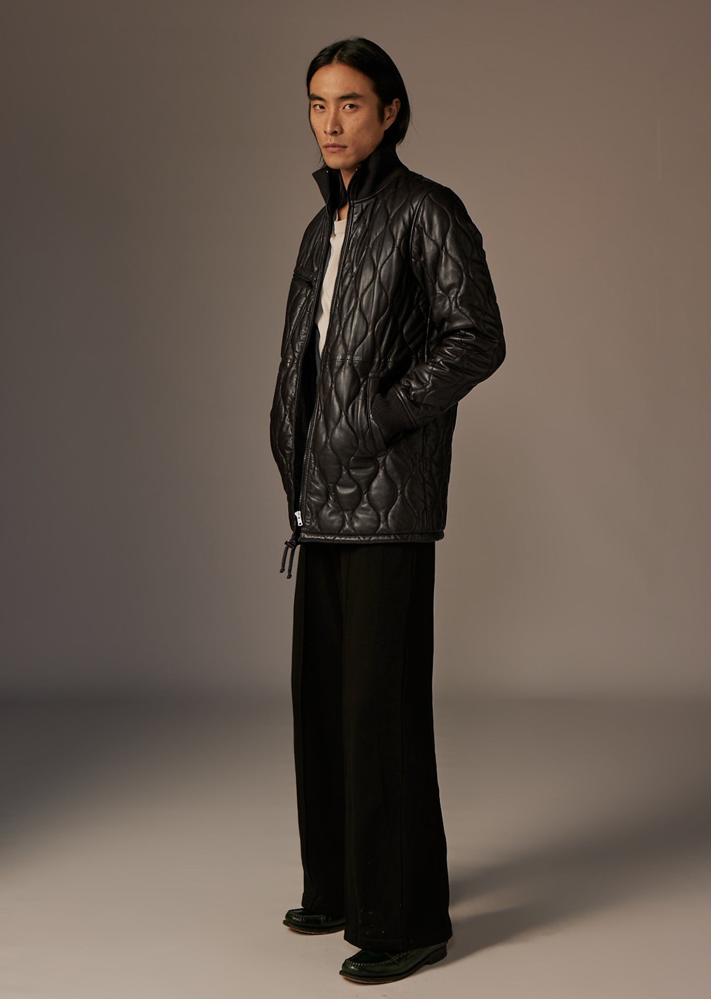 Cuir noir ONYX MURANO