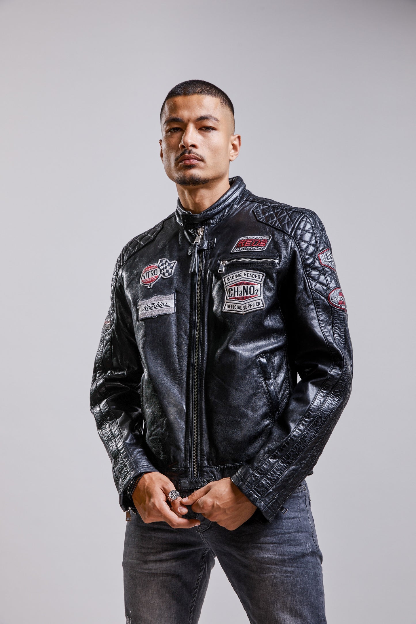 Blouson en cuir RIPPER CALISTA