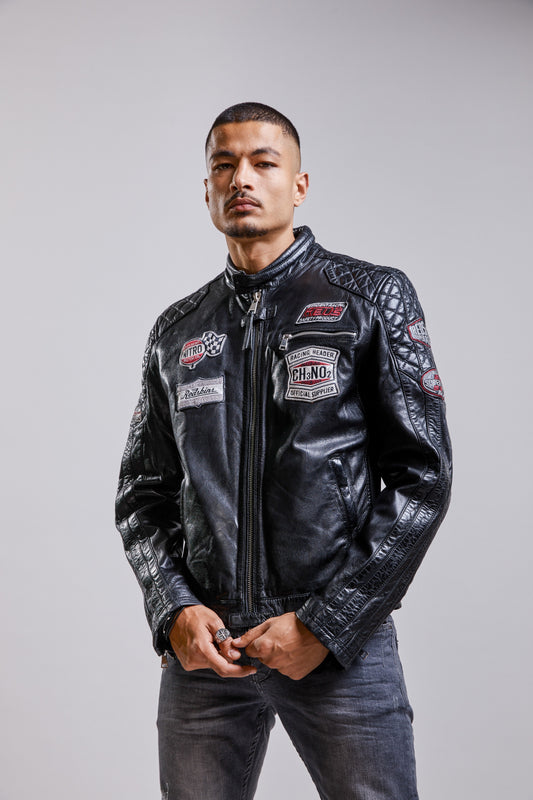 Blouson en cuir RIPPER CALISTA