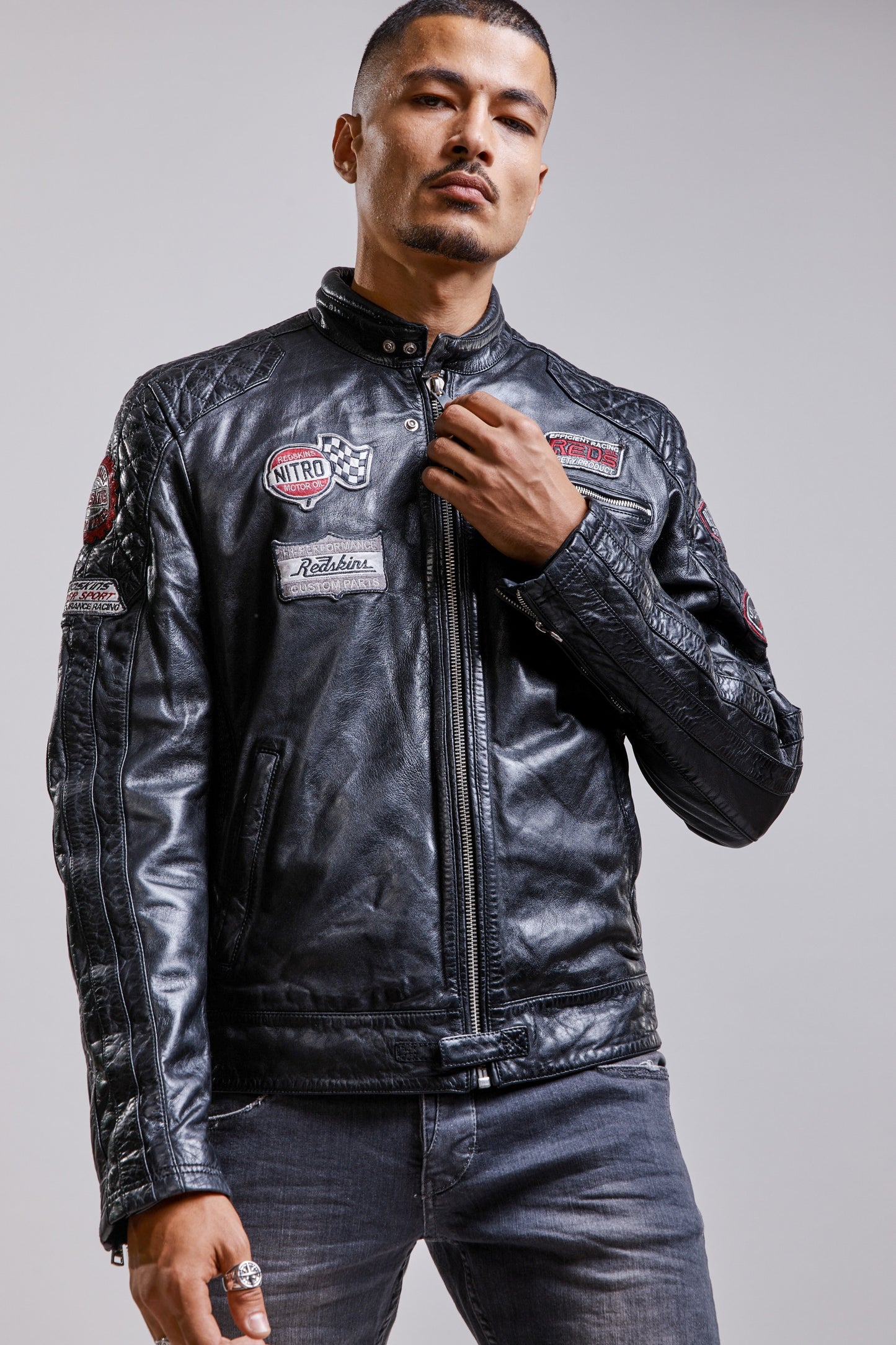Blouson en cuir RIPPER CALISTA