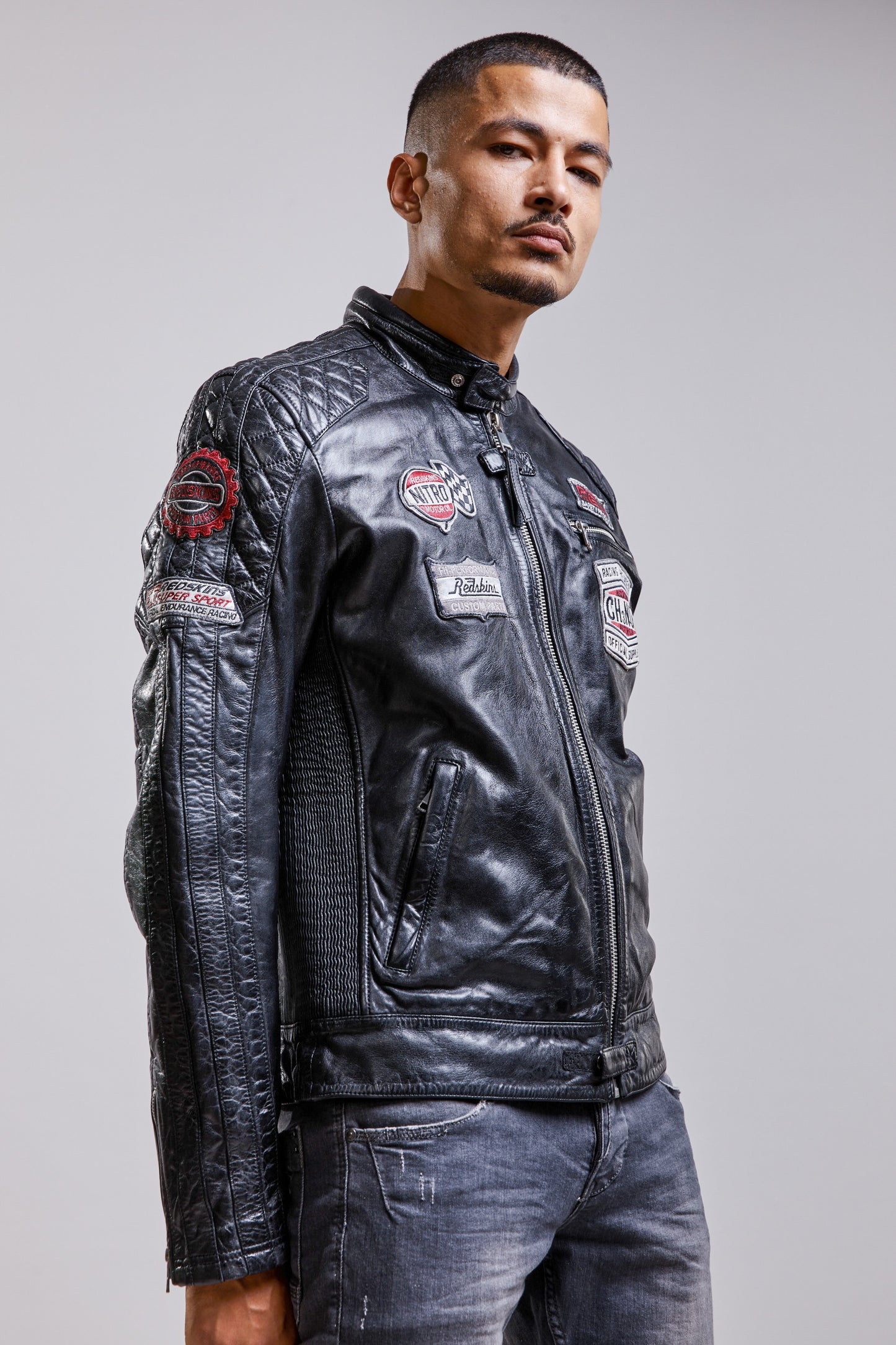 Blouson en cuir RIPPER CALISTA