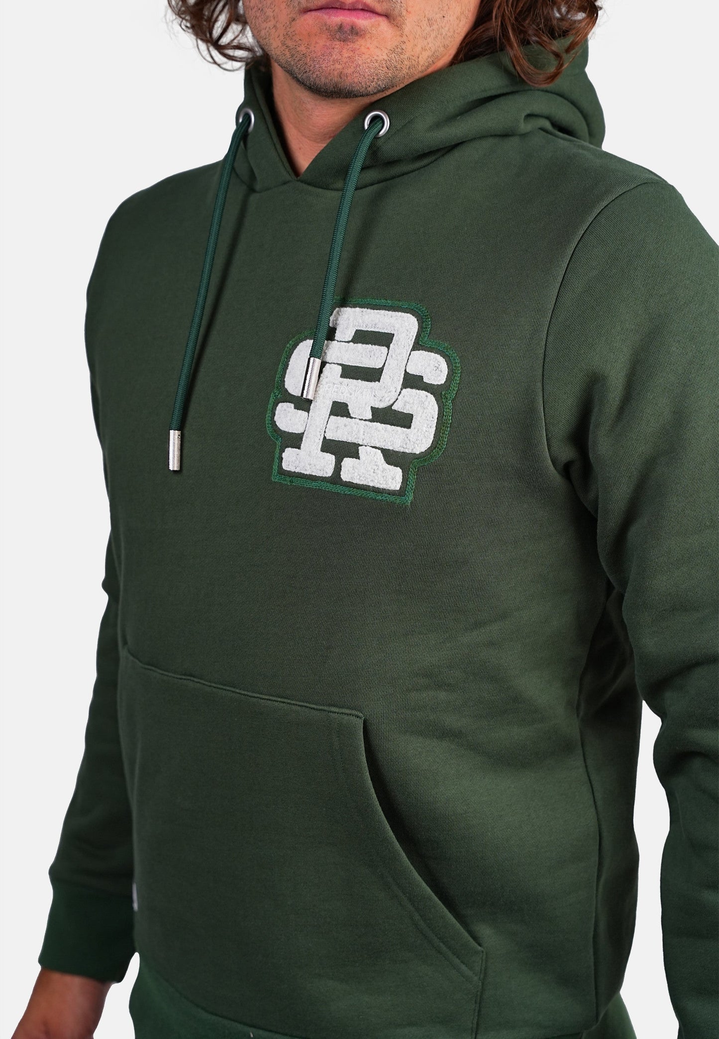 Sweatshirt vert BANGER TIRSON