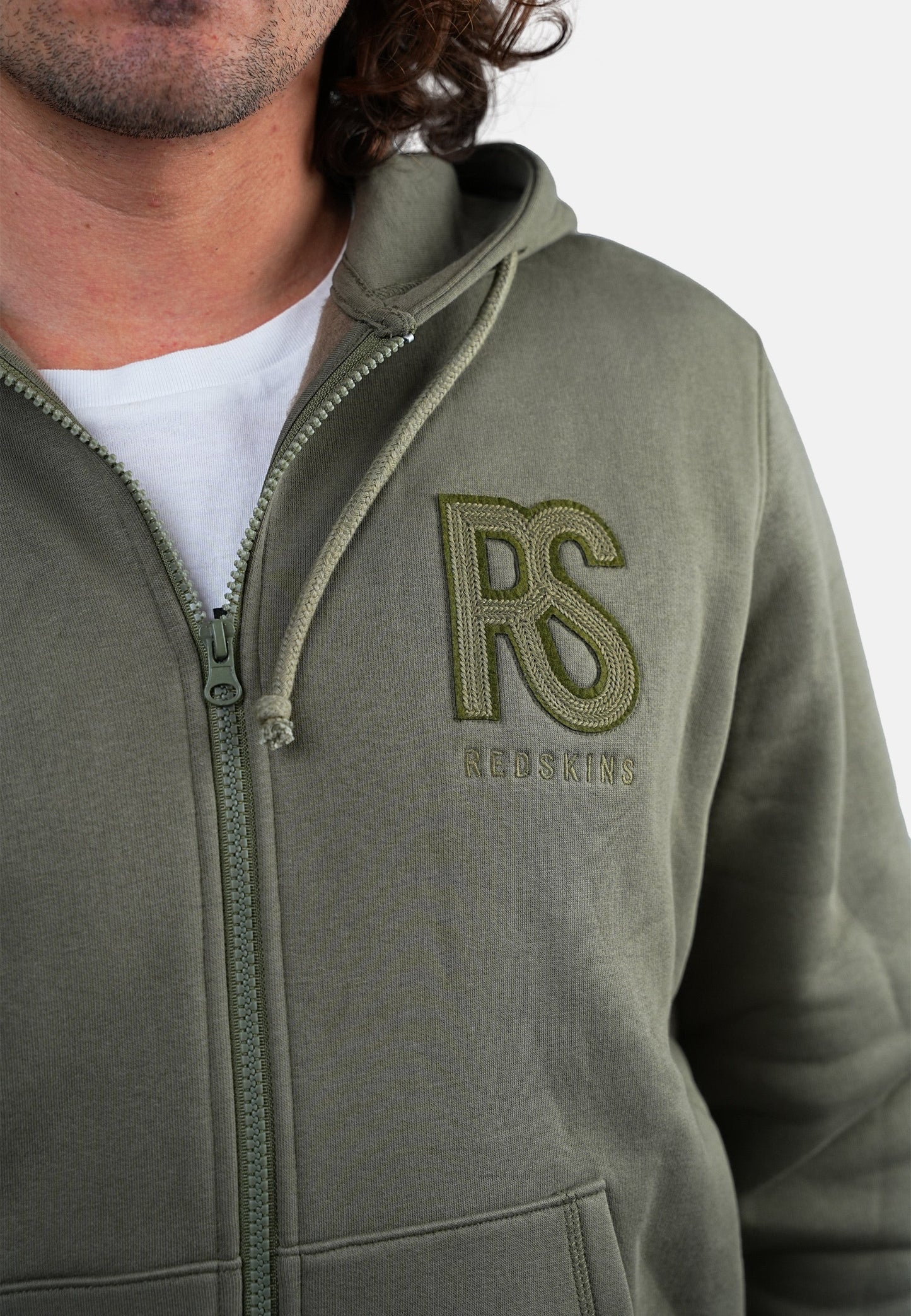 Sweatshirt vert ALEX WARSO