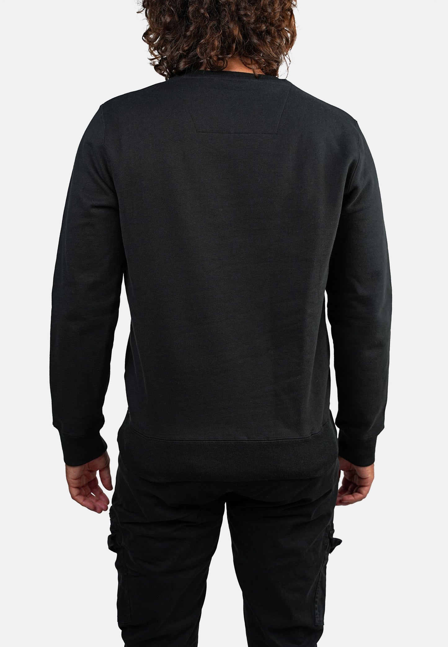 Sweatshirt noir BORN TIRSON