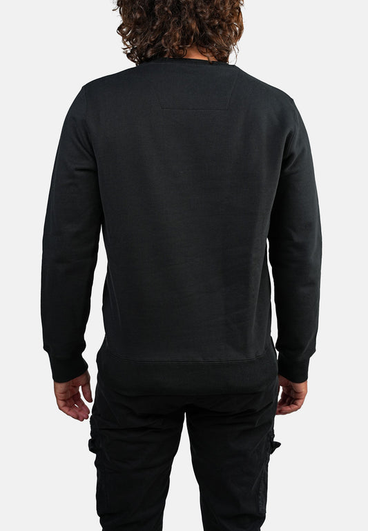 Sweatshirt noir BORN TIRSON