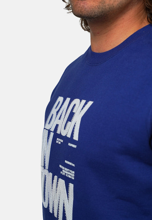 Sweatshirt bleu marine BORN TIRSON