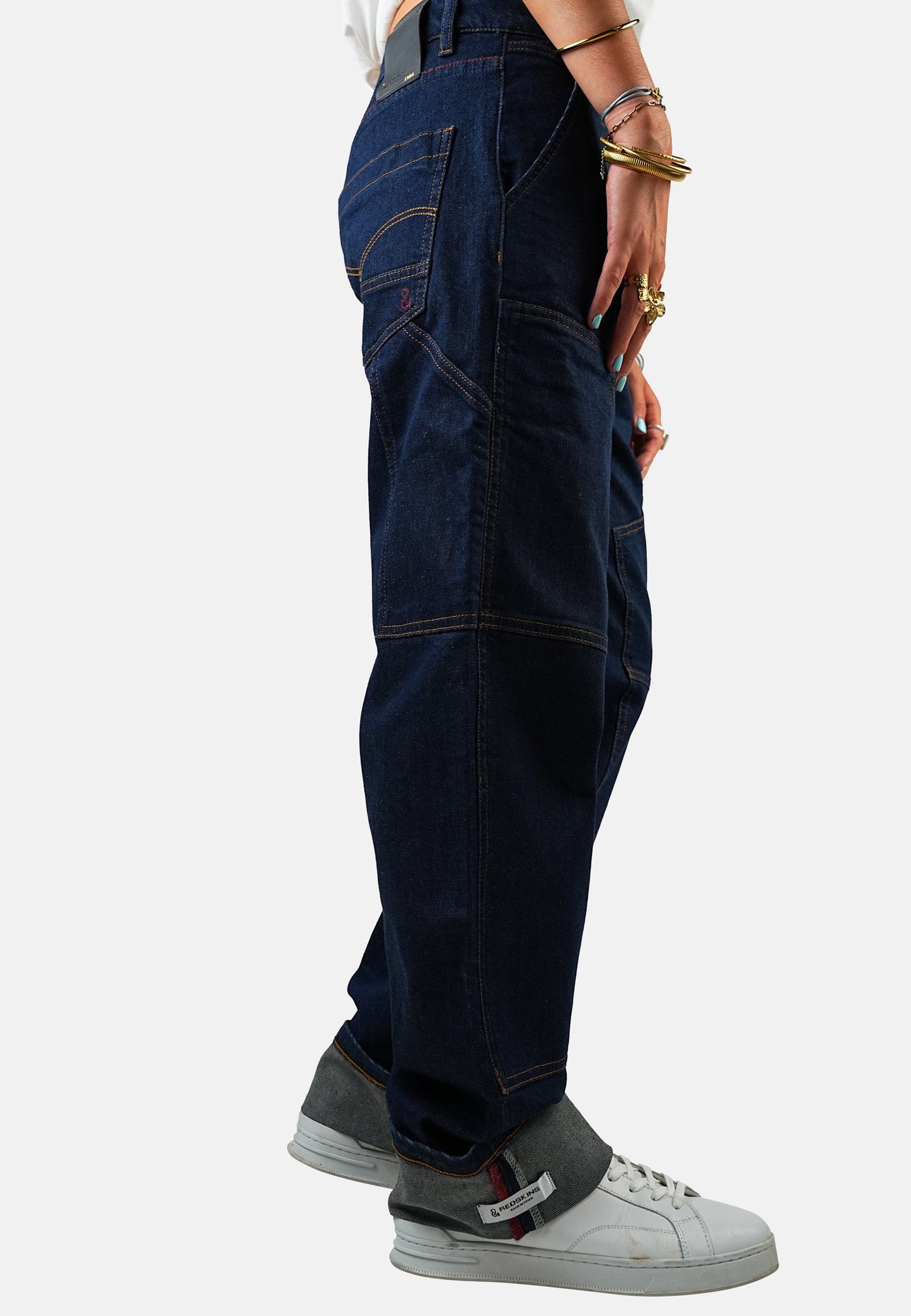 Jeans bleu marine CARRY ADANA