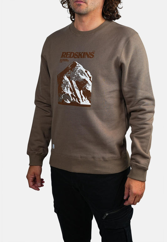 Sweatshirt gris CLIMB TIRSON