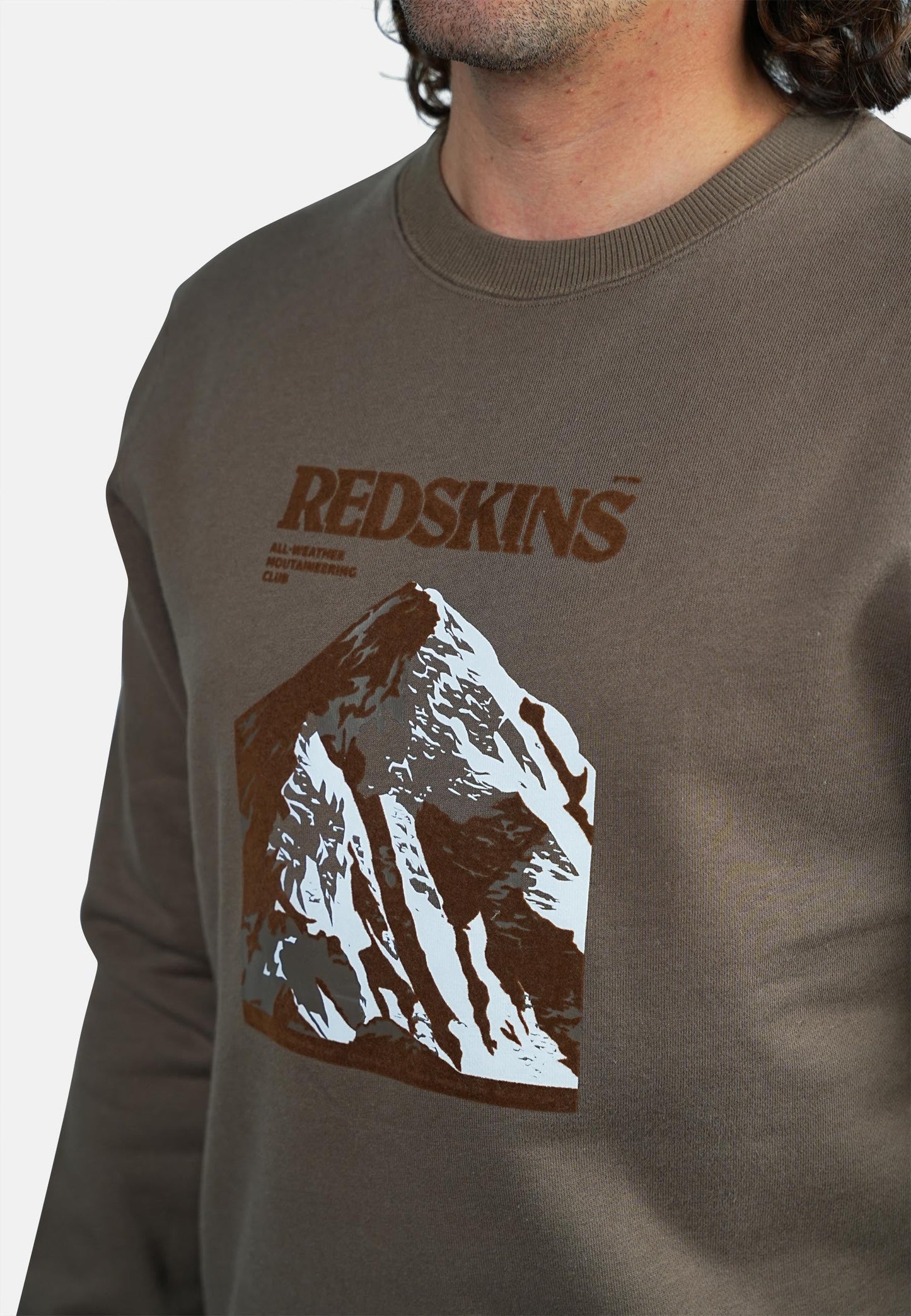Sweatshirt gris CLIMB TIRSON