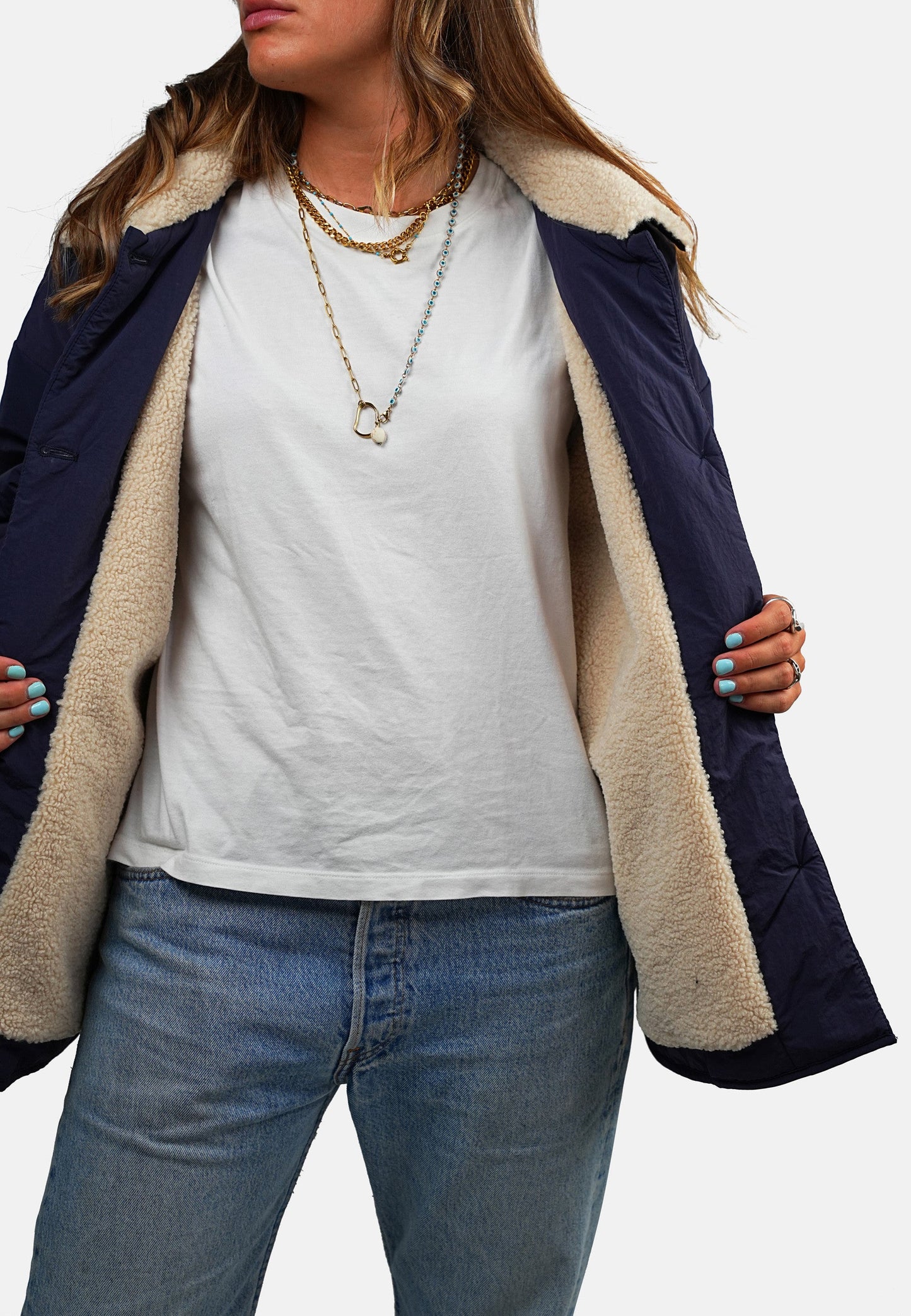 Veste bleu marine HARPER GOLDA