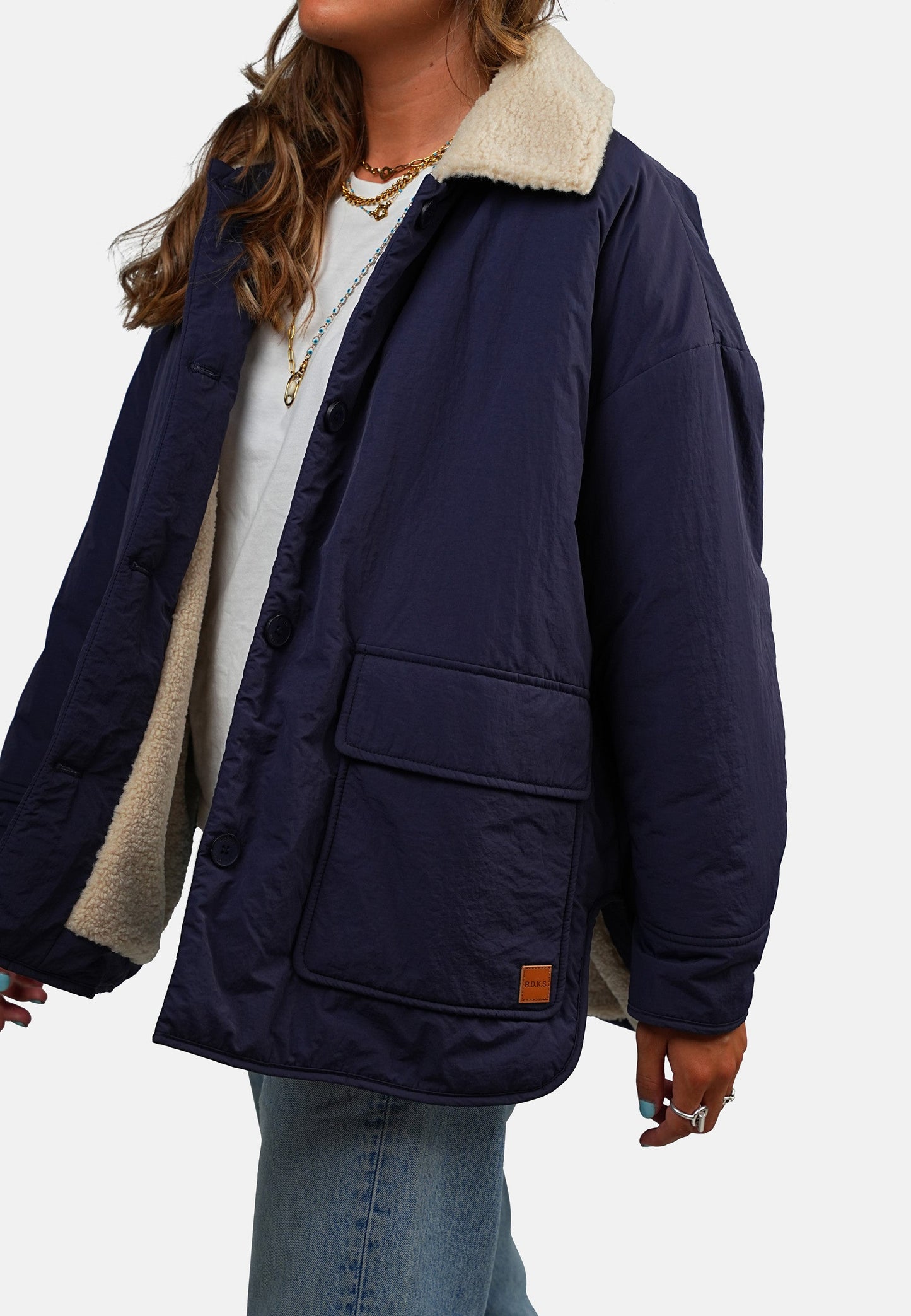 Veste bleu marine HARPER GOLDA