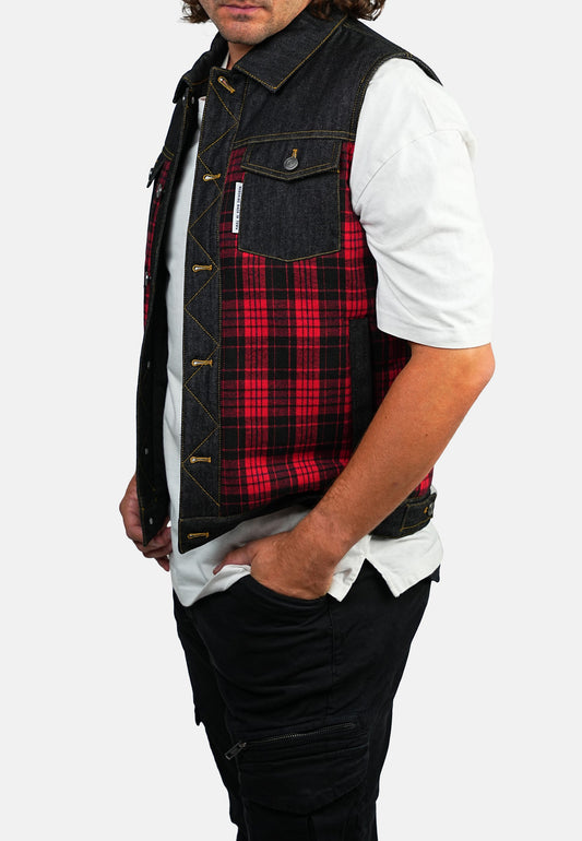 Veste sans manche noire DAWN PLOUTCH