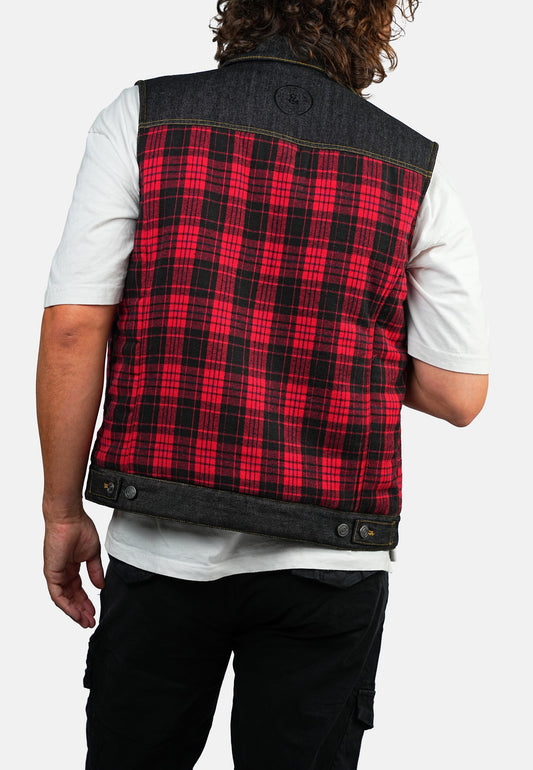 Veste sans manche noire DAWN PLOUTCH