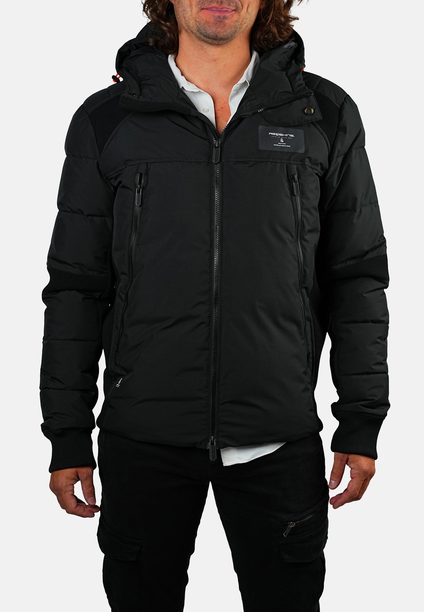 Veste noire DAWSON PLU