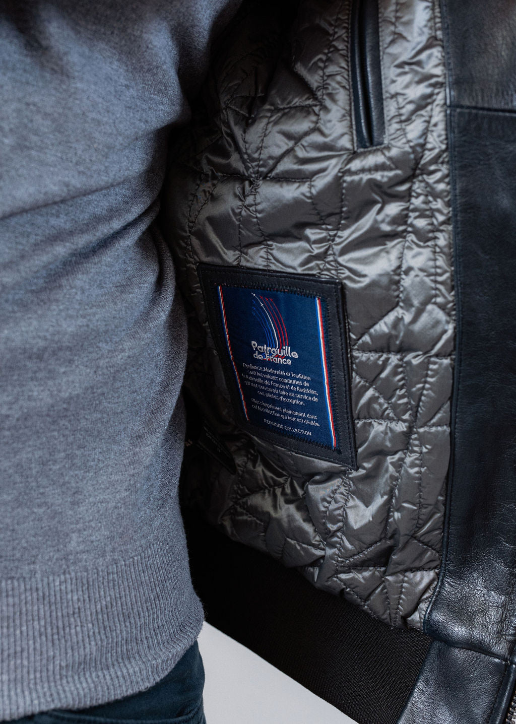 Blouson en cuir DOUGLAS ALPHA
