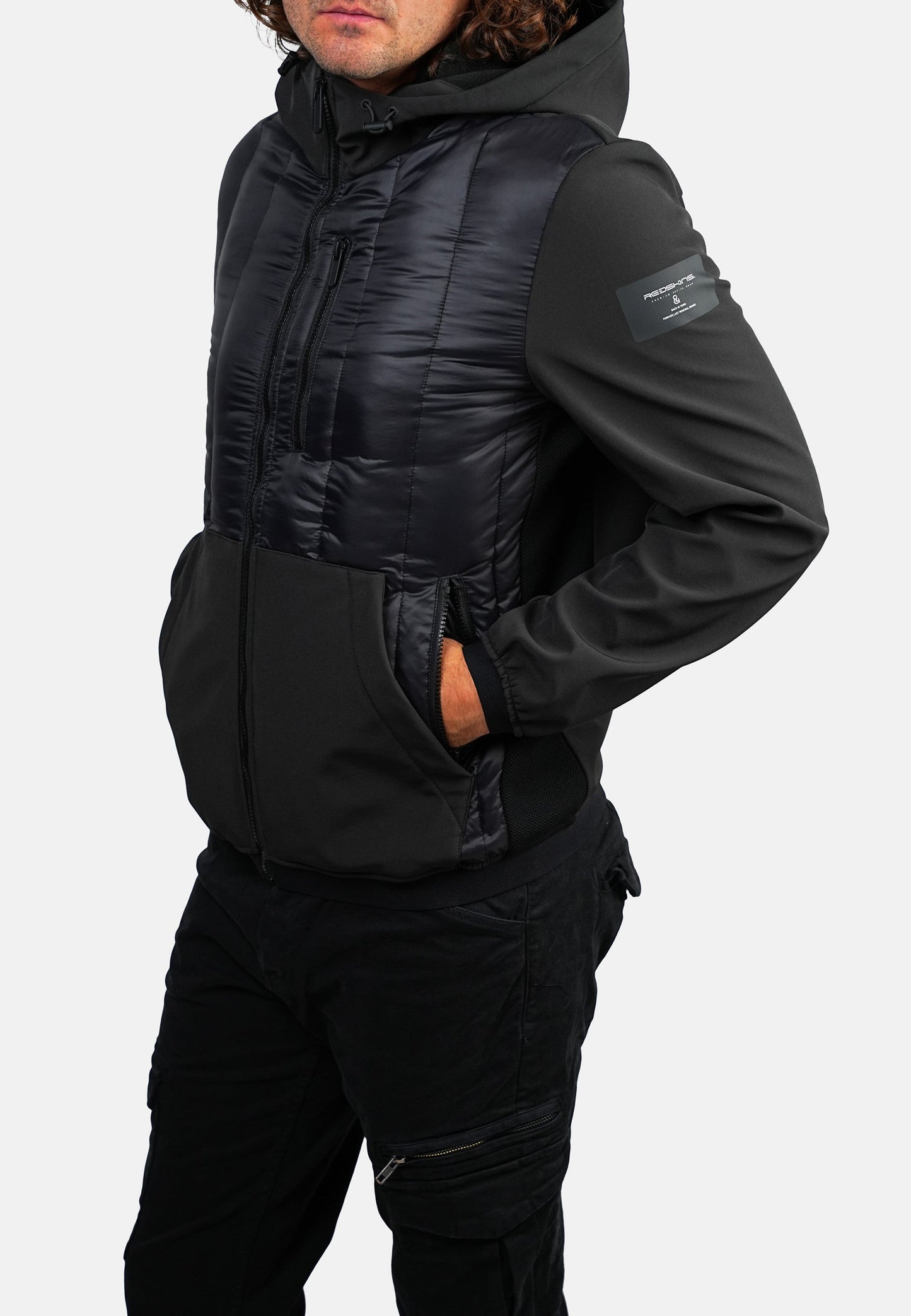 Veste noire DYLAN KRISH