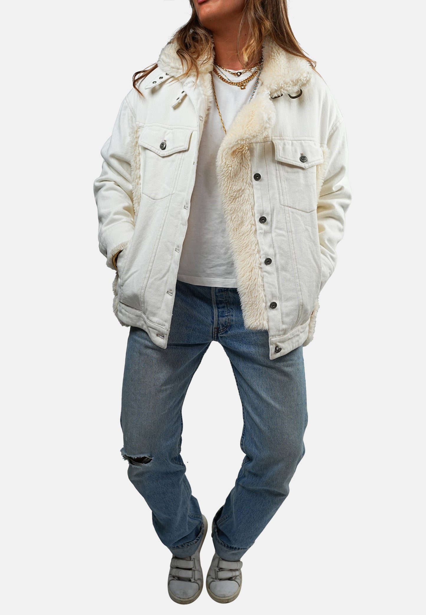 Veste ecrue ERNEST ROSA